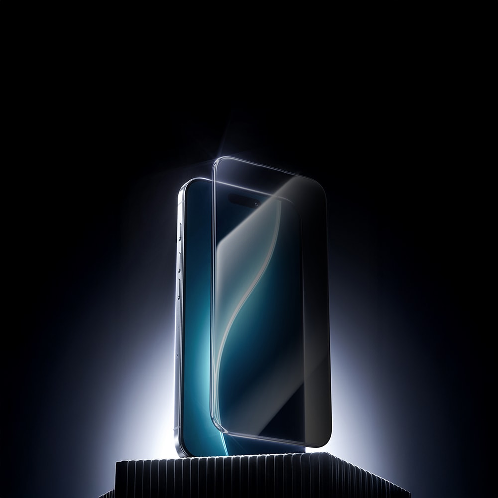 Apple iPhone 17 Benks Glass Warrior Privacy HD Cam Ekran Koruyucu + Kolay Uygulama Aparatlı