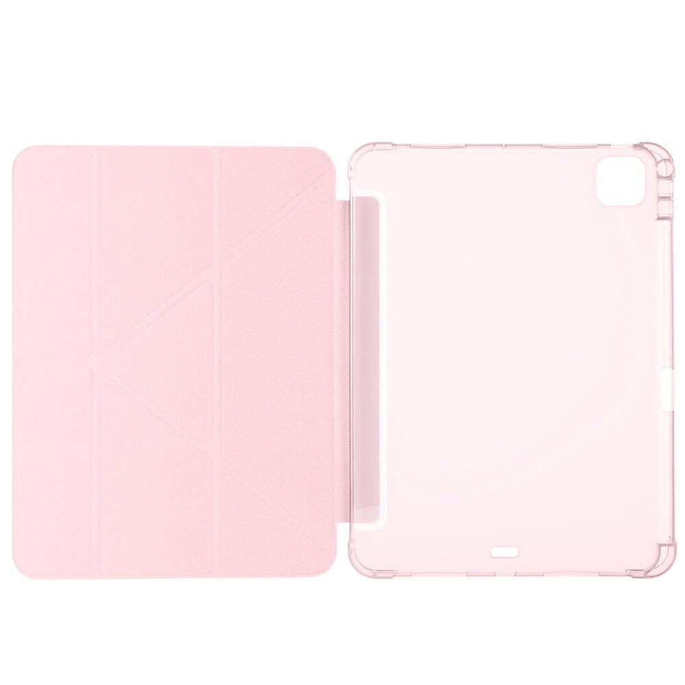 iPad Pro 11 2024 Kılıf Zore Tri Folding Kalem Bölmeli Standlı Kılıf