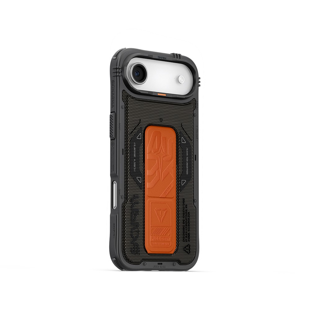 Apple iPhone 17 Air Kılıf SkinArma M-safe Şarj Özellikli Airbag Tasarımlı Standlı Phantom Kapak