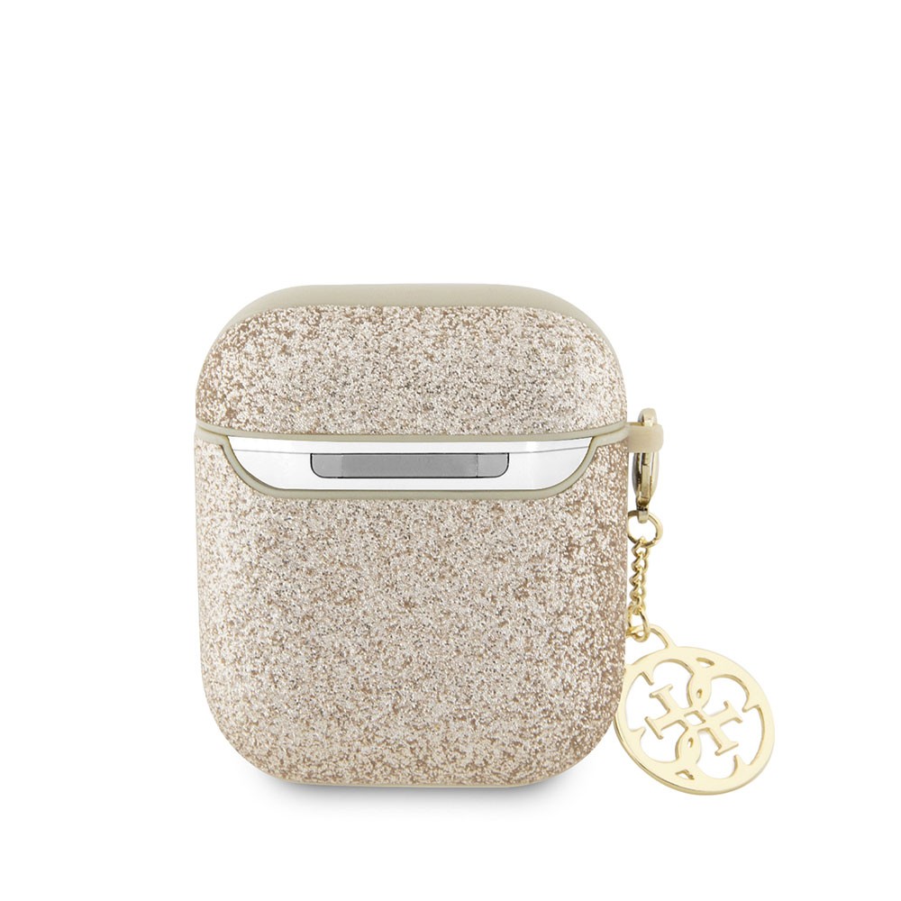 Airpods Kılıf GUESS Glitter 4G Charm Kapak