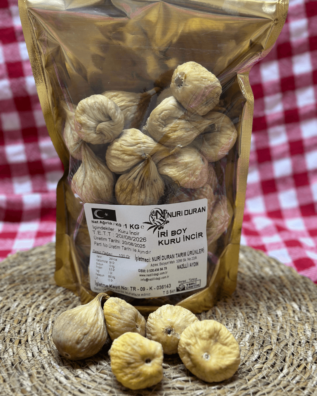 İri Boy Kuru Dağ İnciri - 1 kg