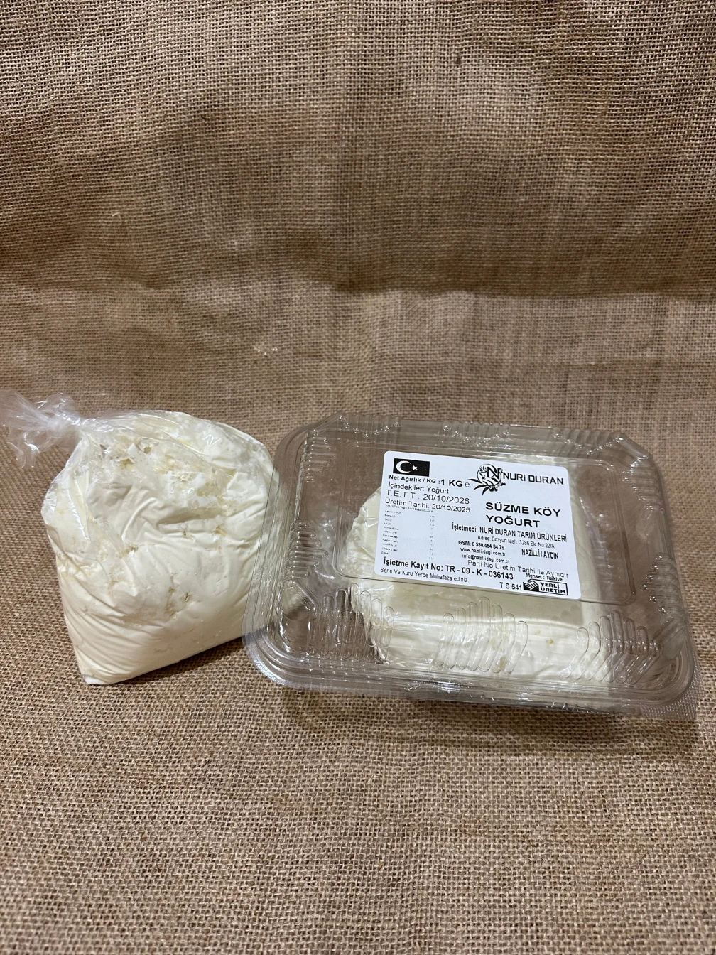 Süzme Köy Yoğurdu (1 KG)