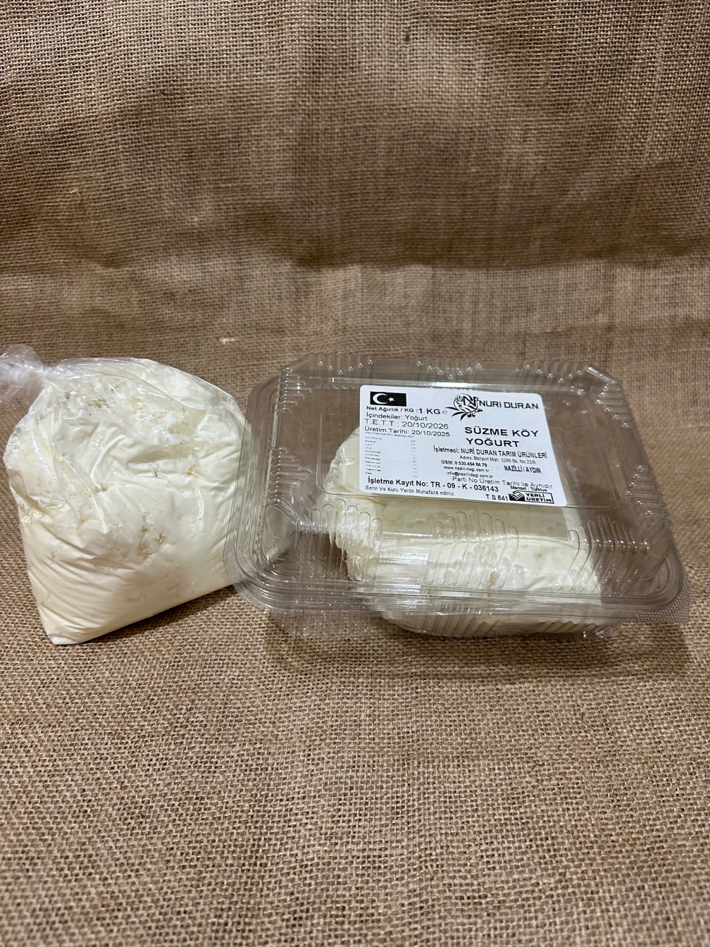 Süzme Köy Yoğurdu (1 KG)