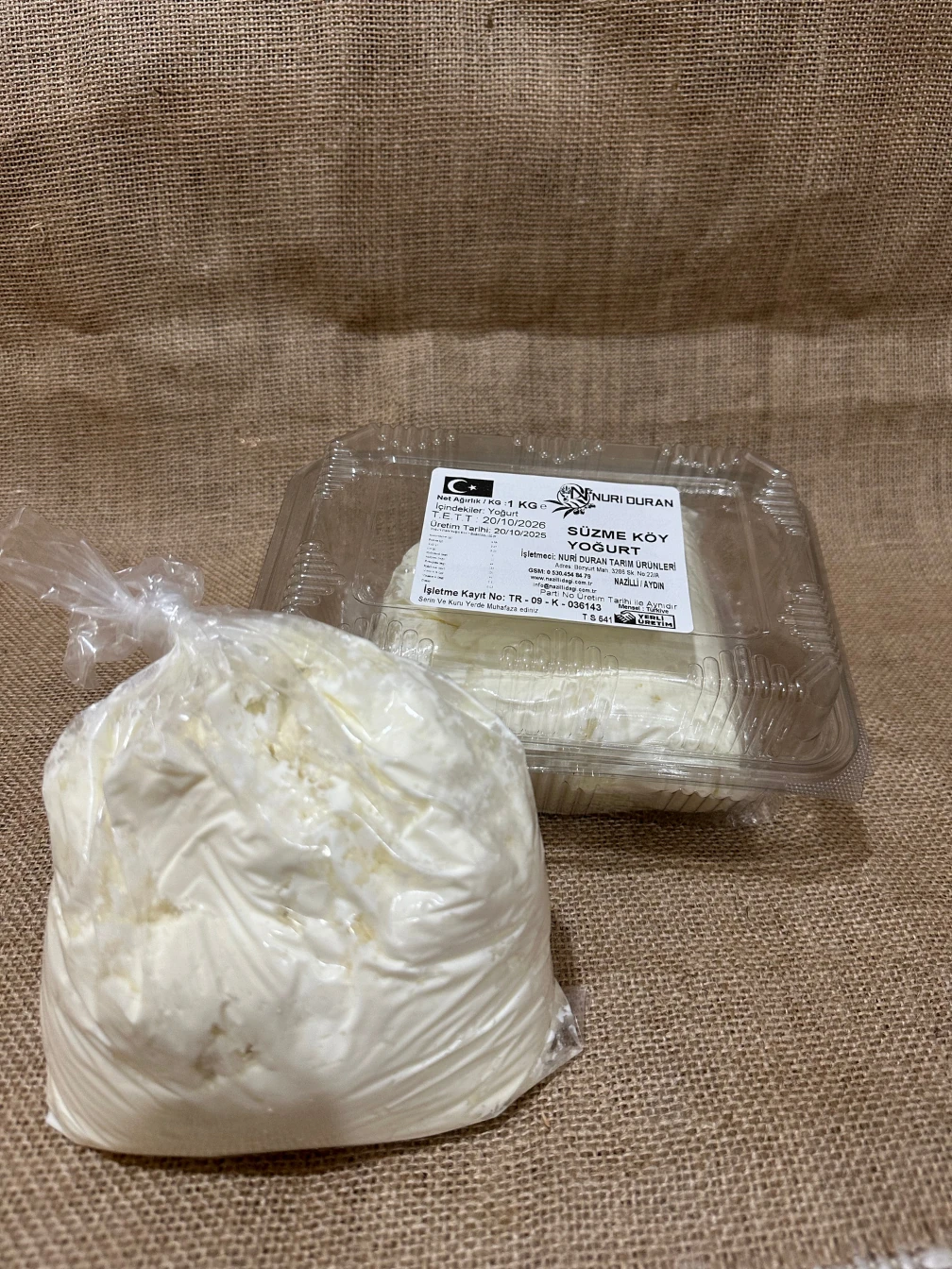 Süzme Köy Yoğurdu (1 KG)
