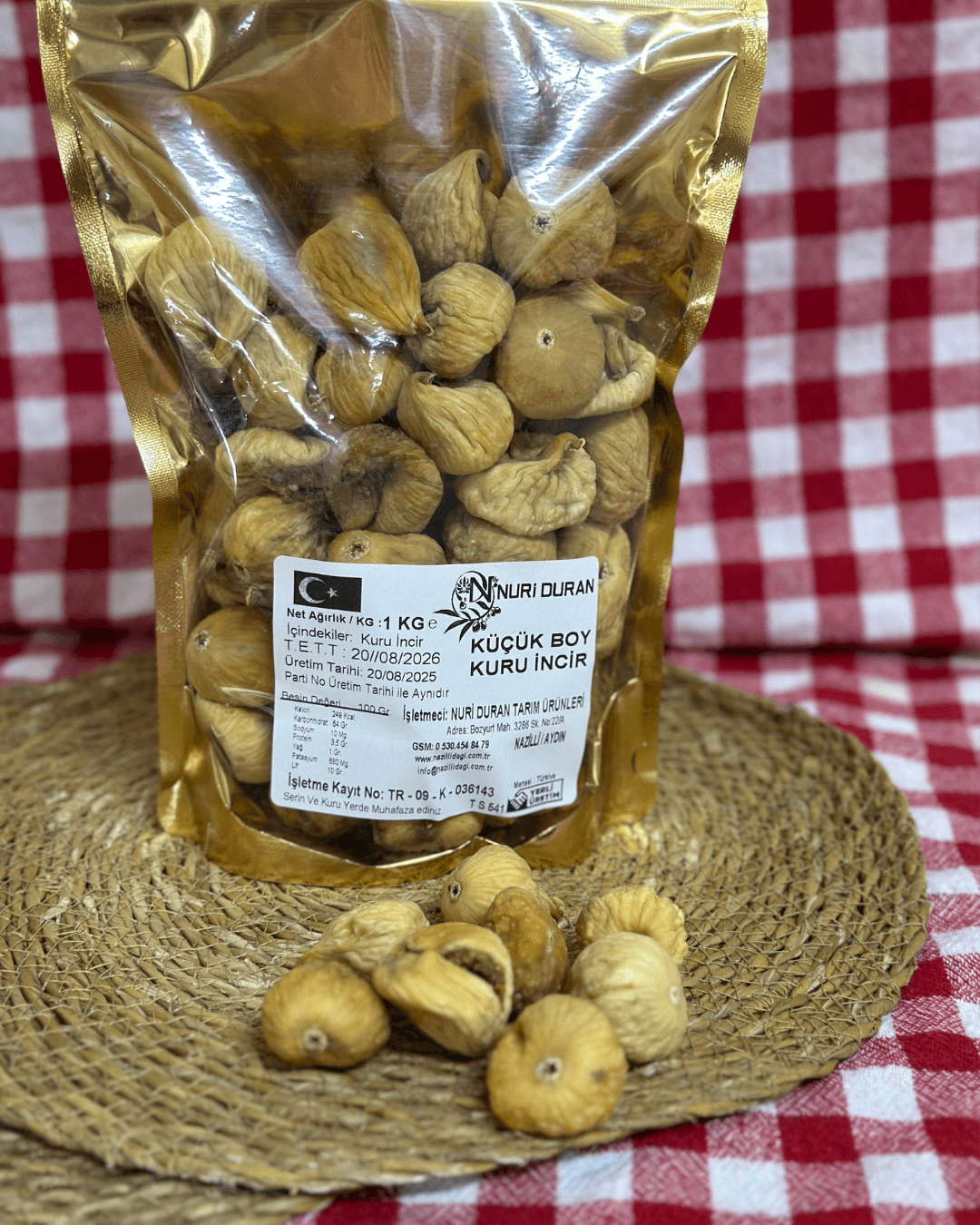 Küçük Boy Kuru Dağ İnciri - 1 kg