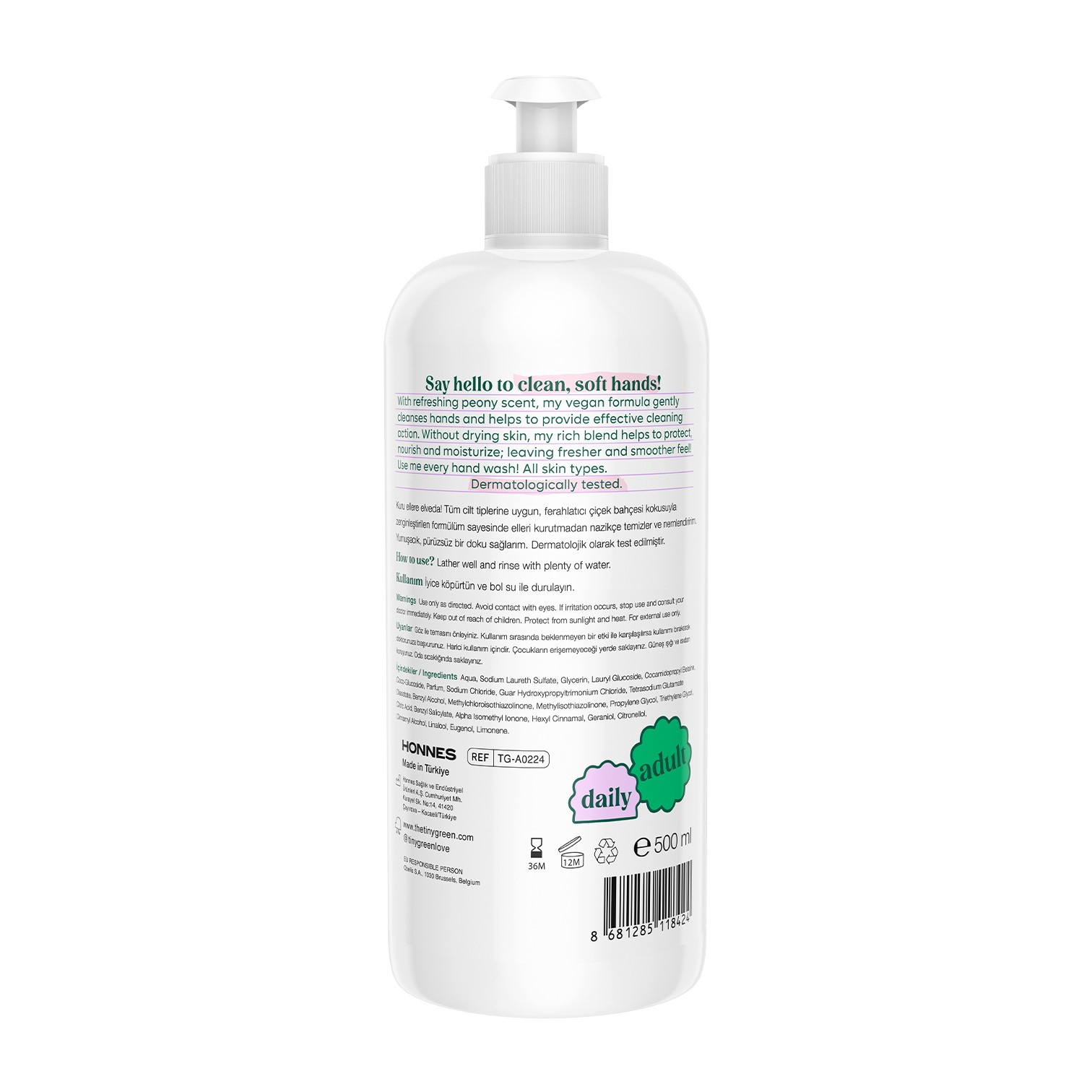 Flower Garden Liquid Hand Soap 500ml