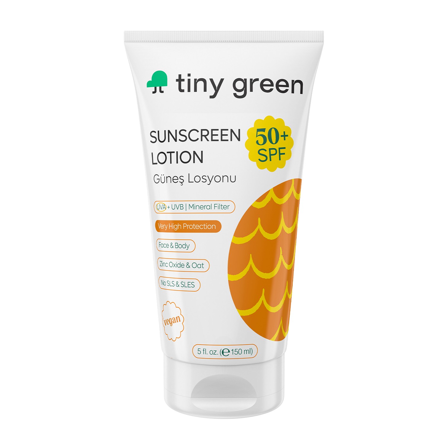 Yetişkin Vücut Güneş Losyonu SPF50+ 150ml