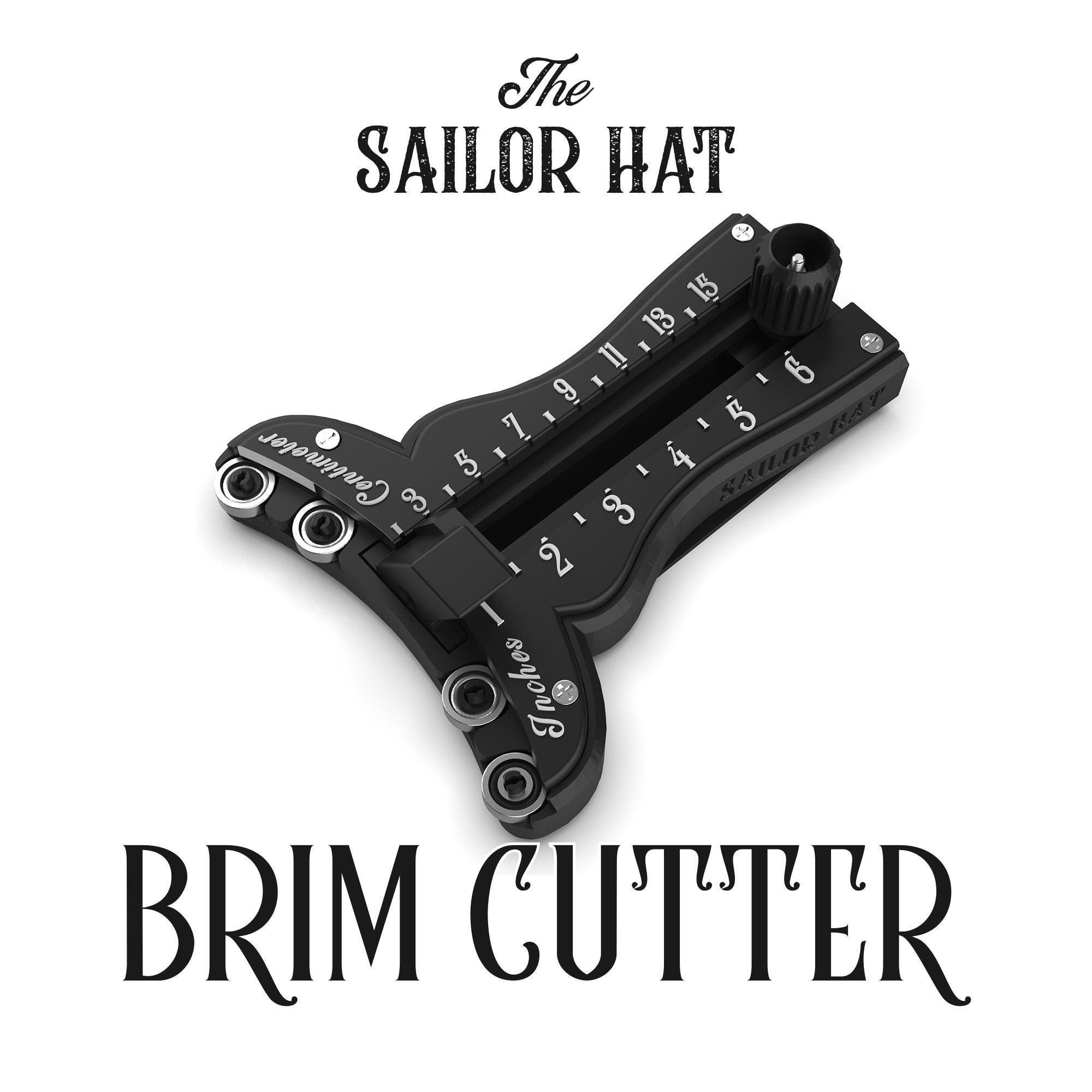 Rounding Jack - Felt hat Brim cutter - 3D Print - Stiff Felt Rounding Jack - Millinery -  Hat Making Tools
