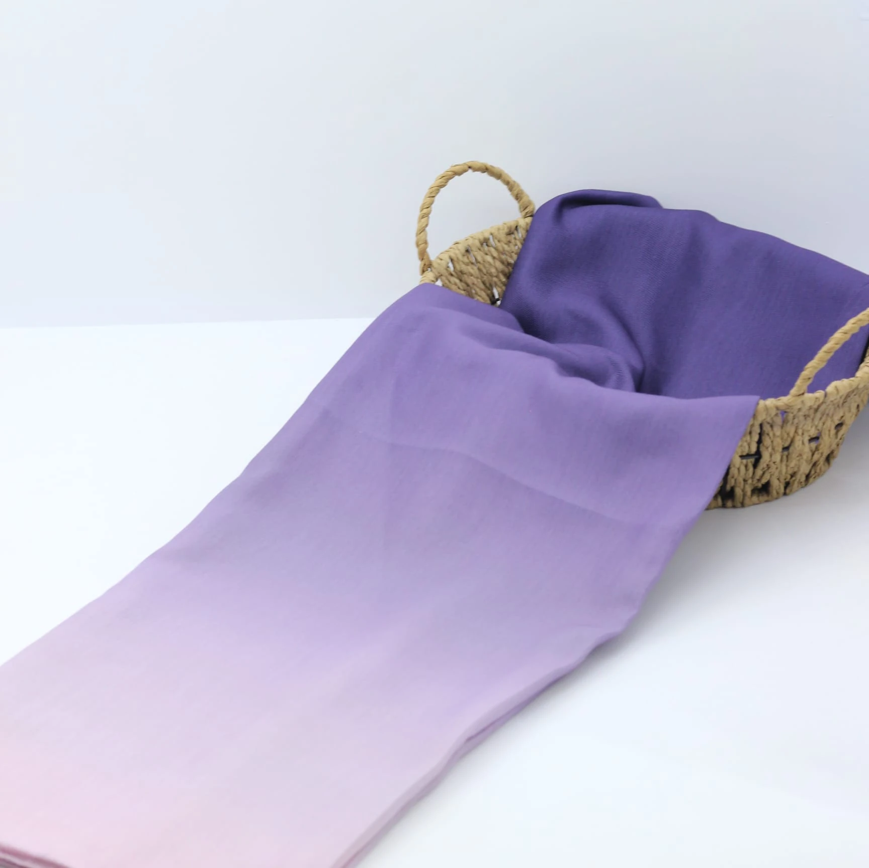 Pamuklu Soft Şal / Mor-Pembe