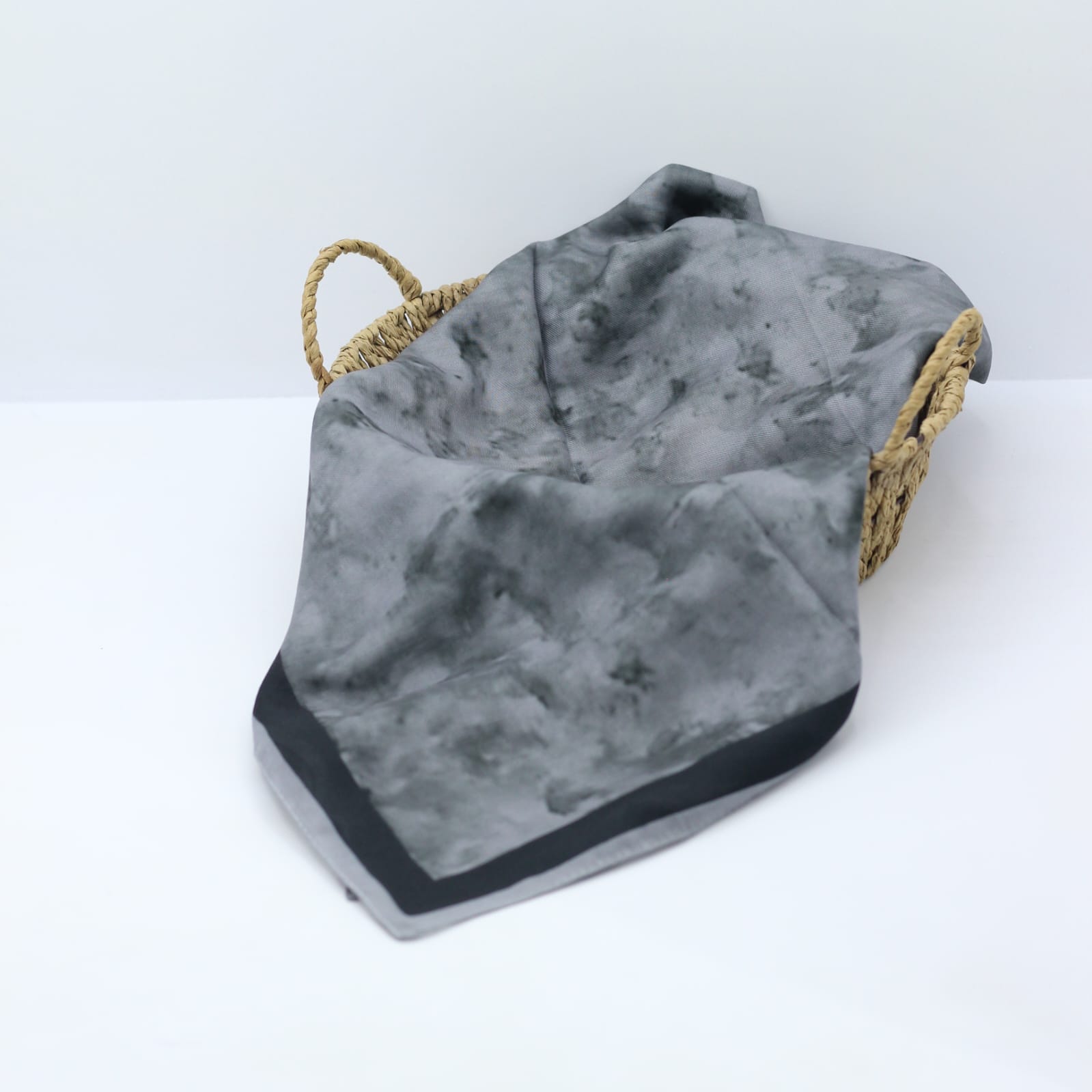 Pamuklu Soft Eşarp / Koyu Gri