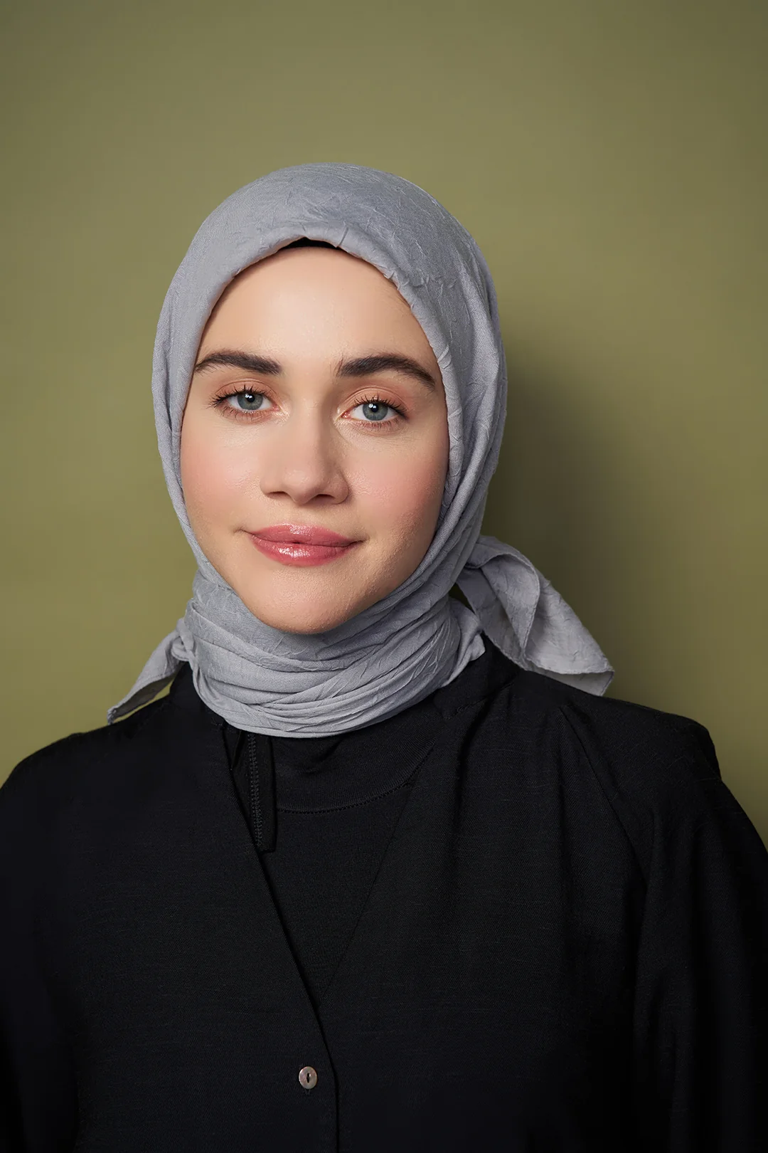 Bambu Kraş Eşarp / Gri