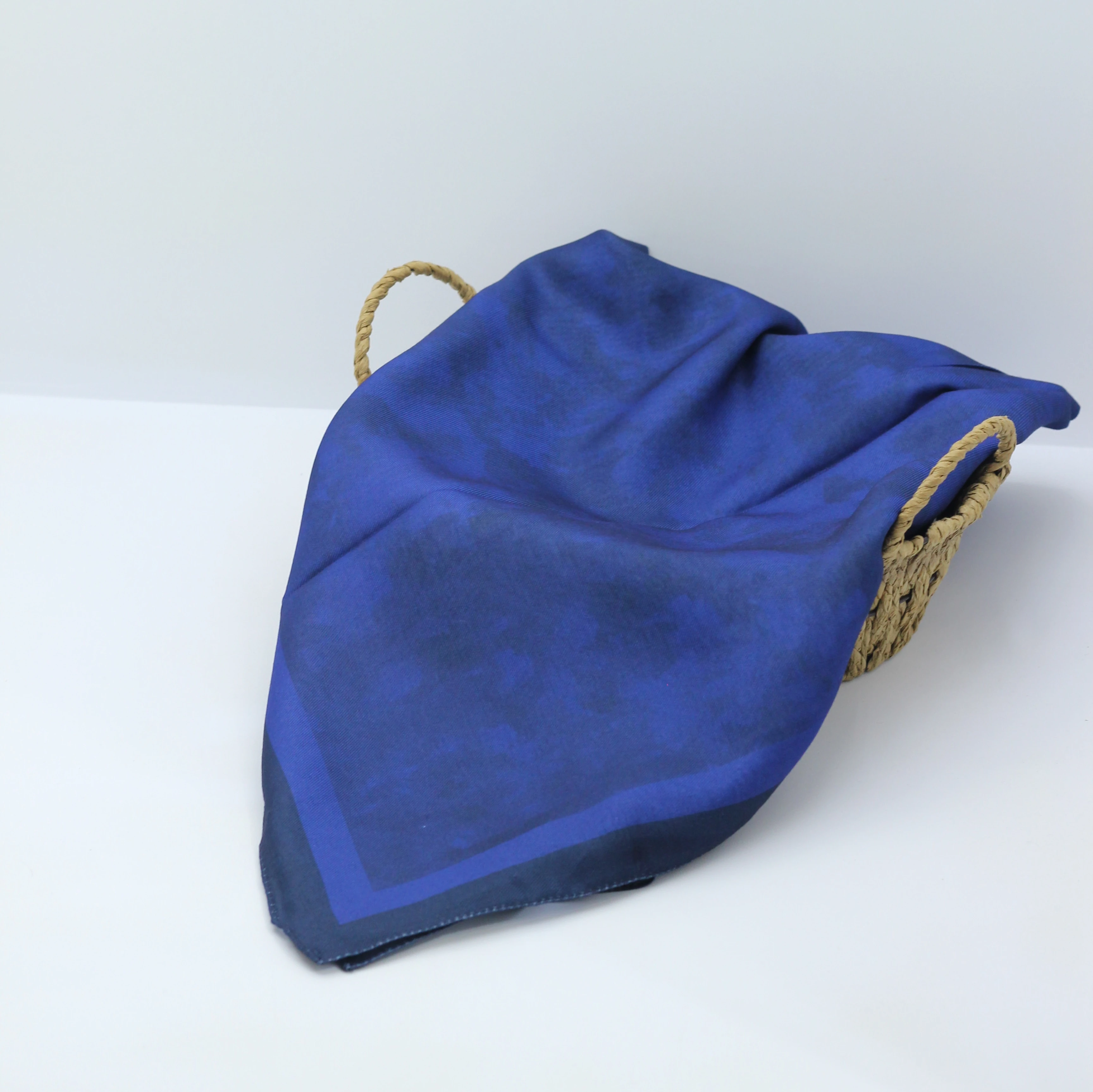 Pamuklu Soft Eşarp / Safir