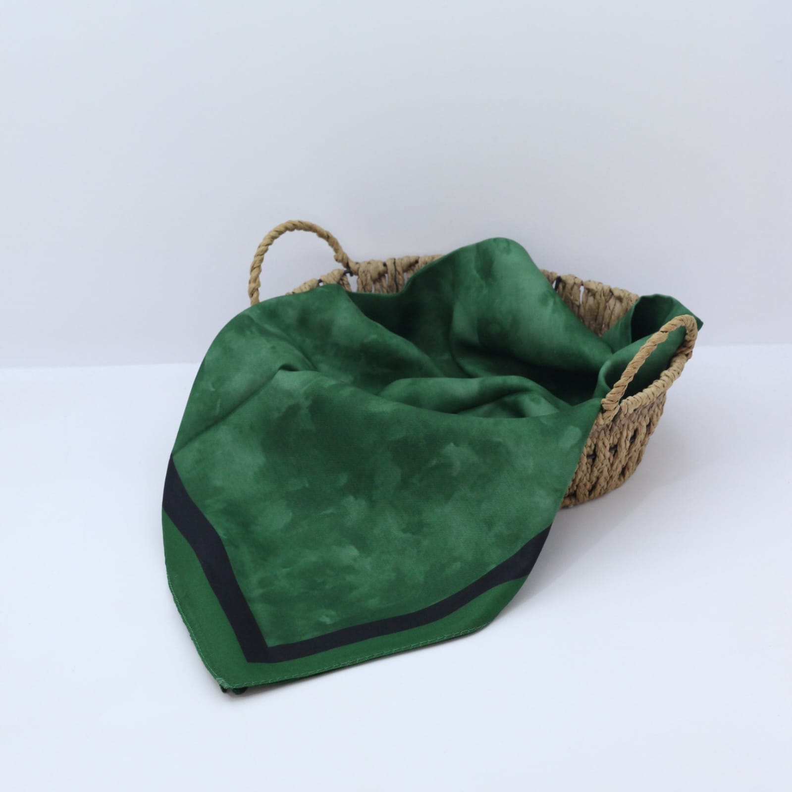 Pamuklu Soft Eşarp / Benetton Yeşili