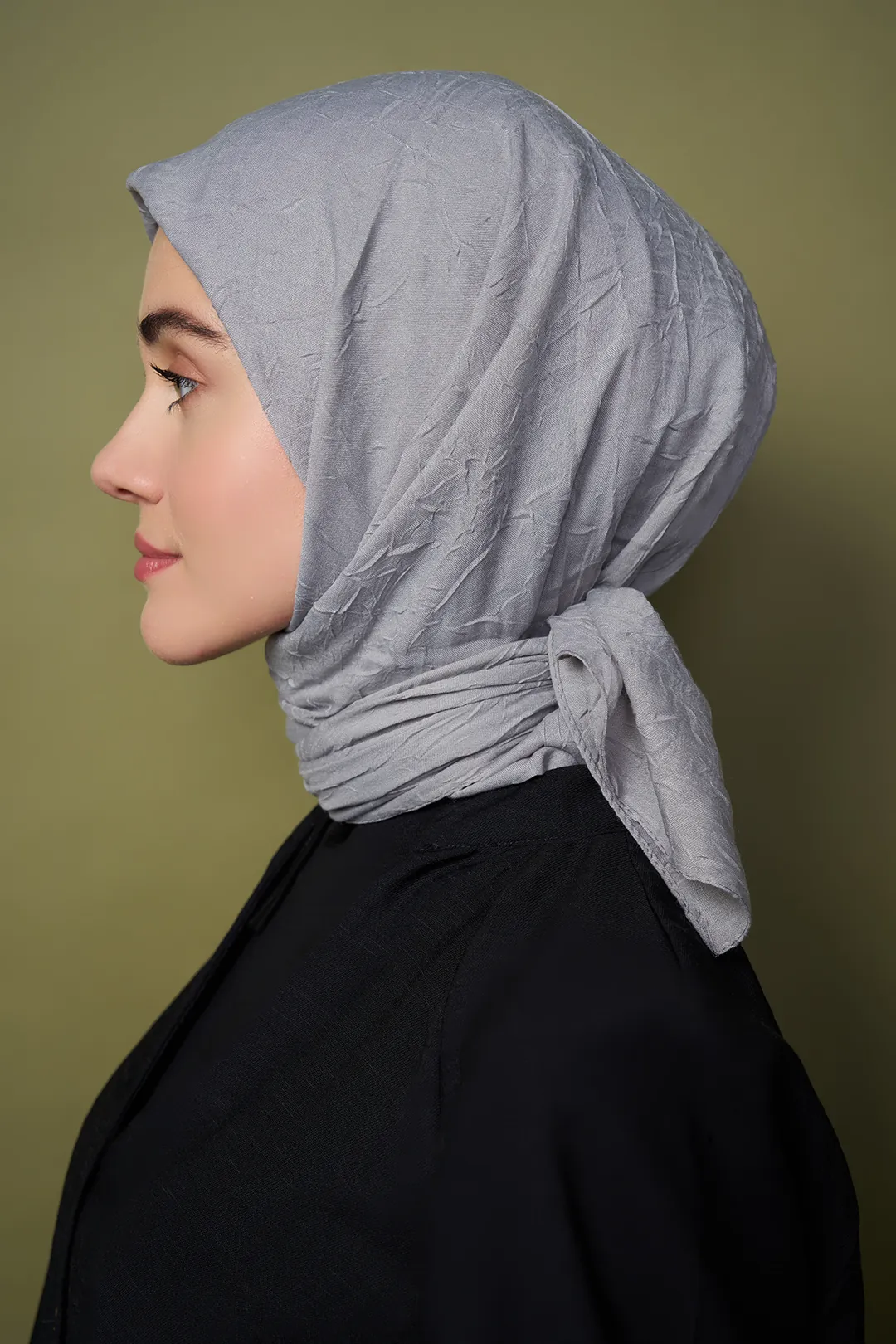 Bambu Kraş Eşarp / Gri