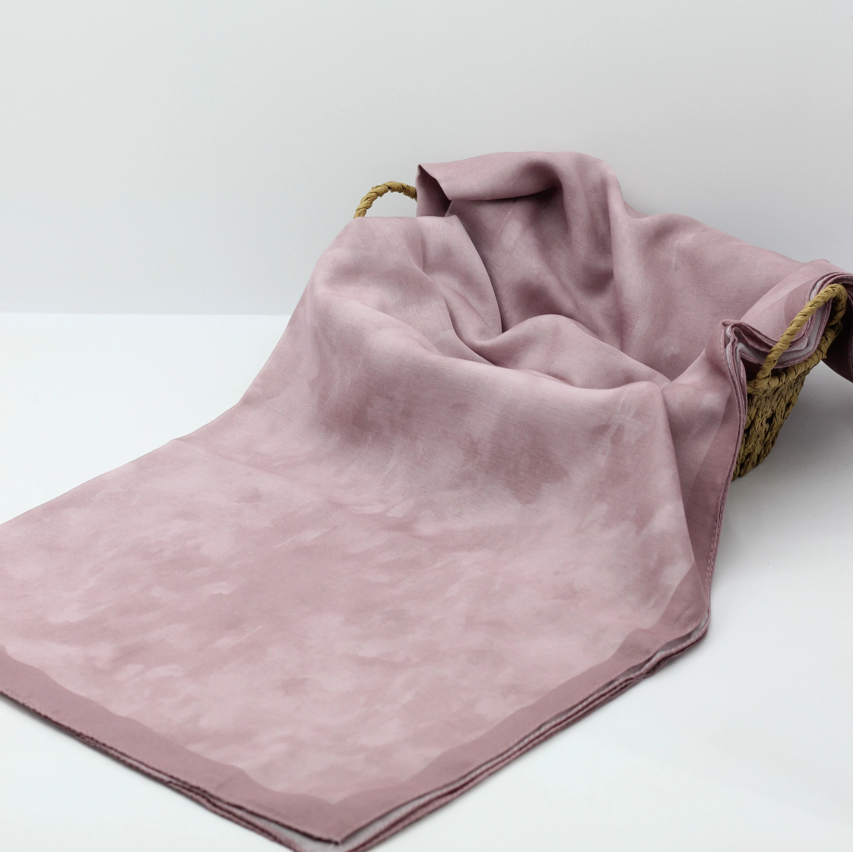 Pamuklu Soft Şal / Pudra Pembe