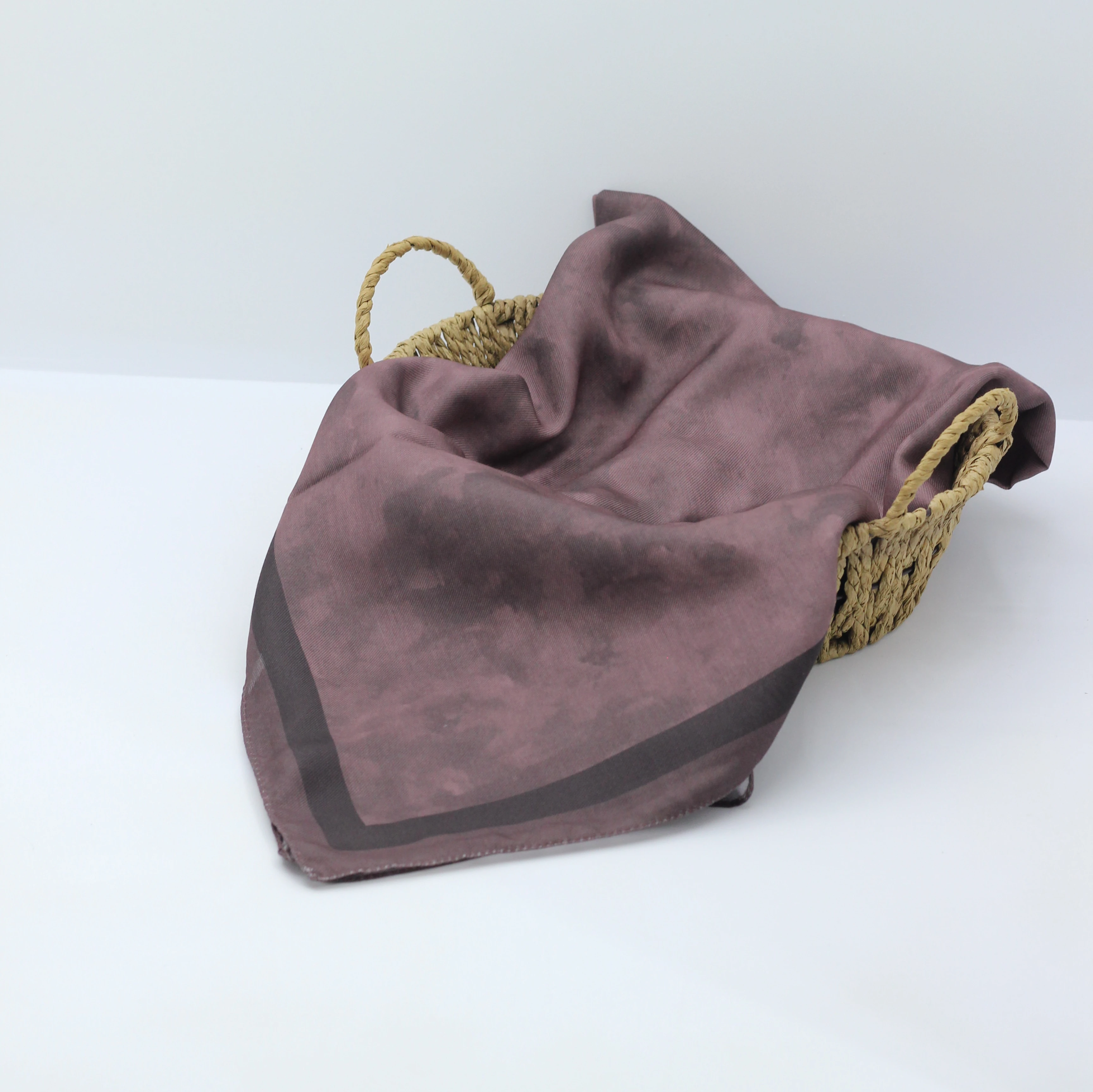 Pamuklu Soft Eşarp / Eski Gül