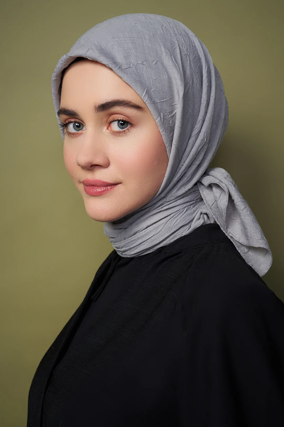 Bambu Kraş Eşarp / Gri