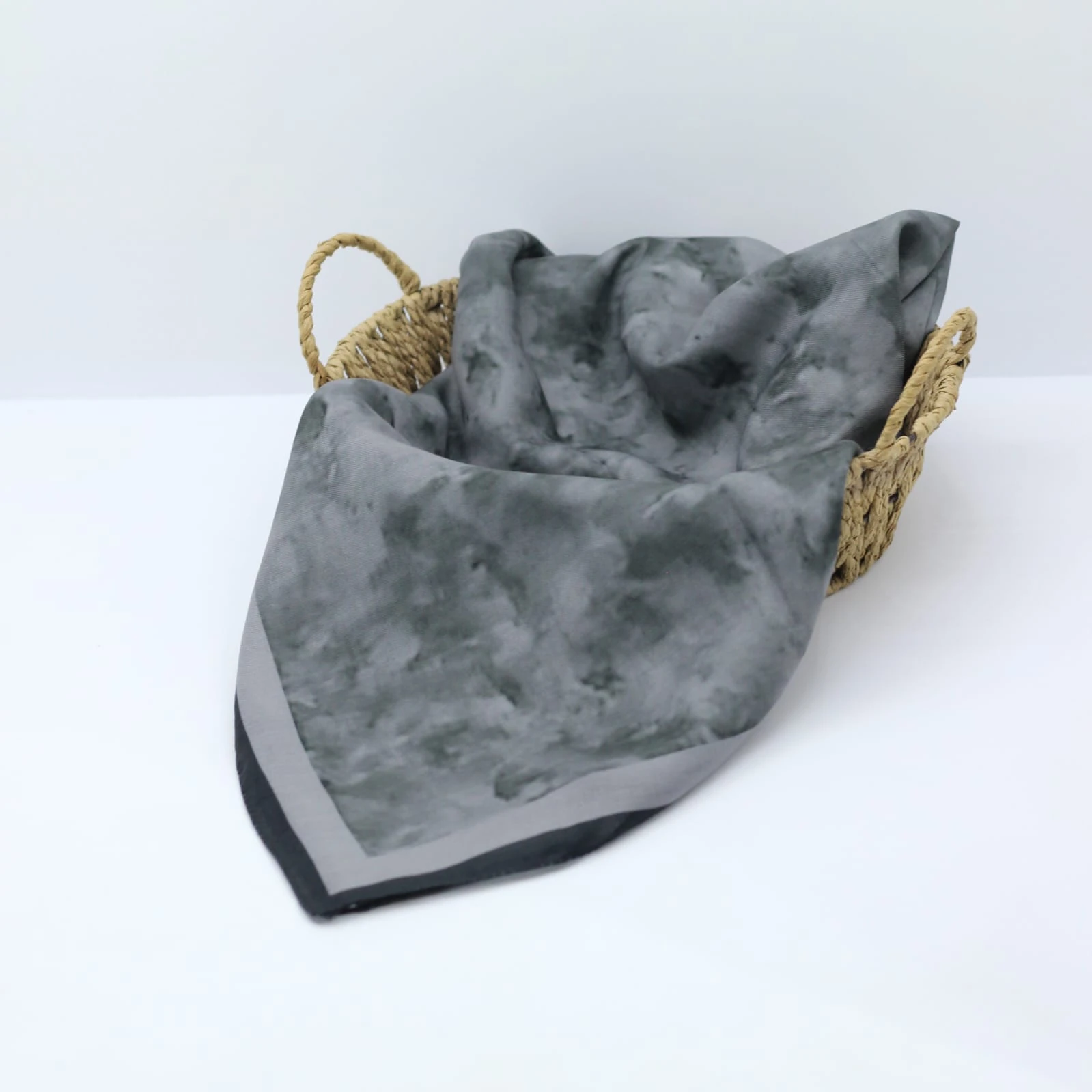 Pamuklu Soft Eşarp / Koyu Gri