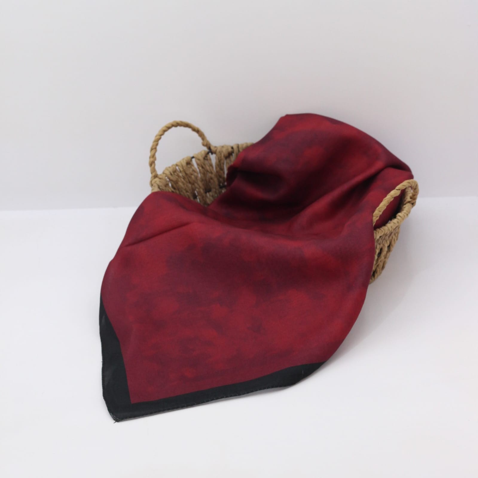 Pamuklu Soft Eşarp / Bordo