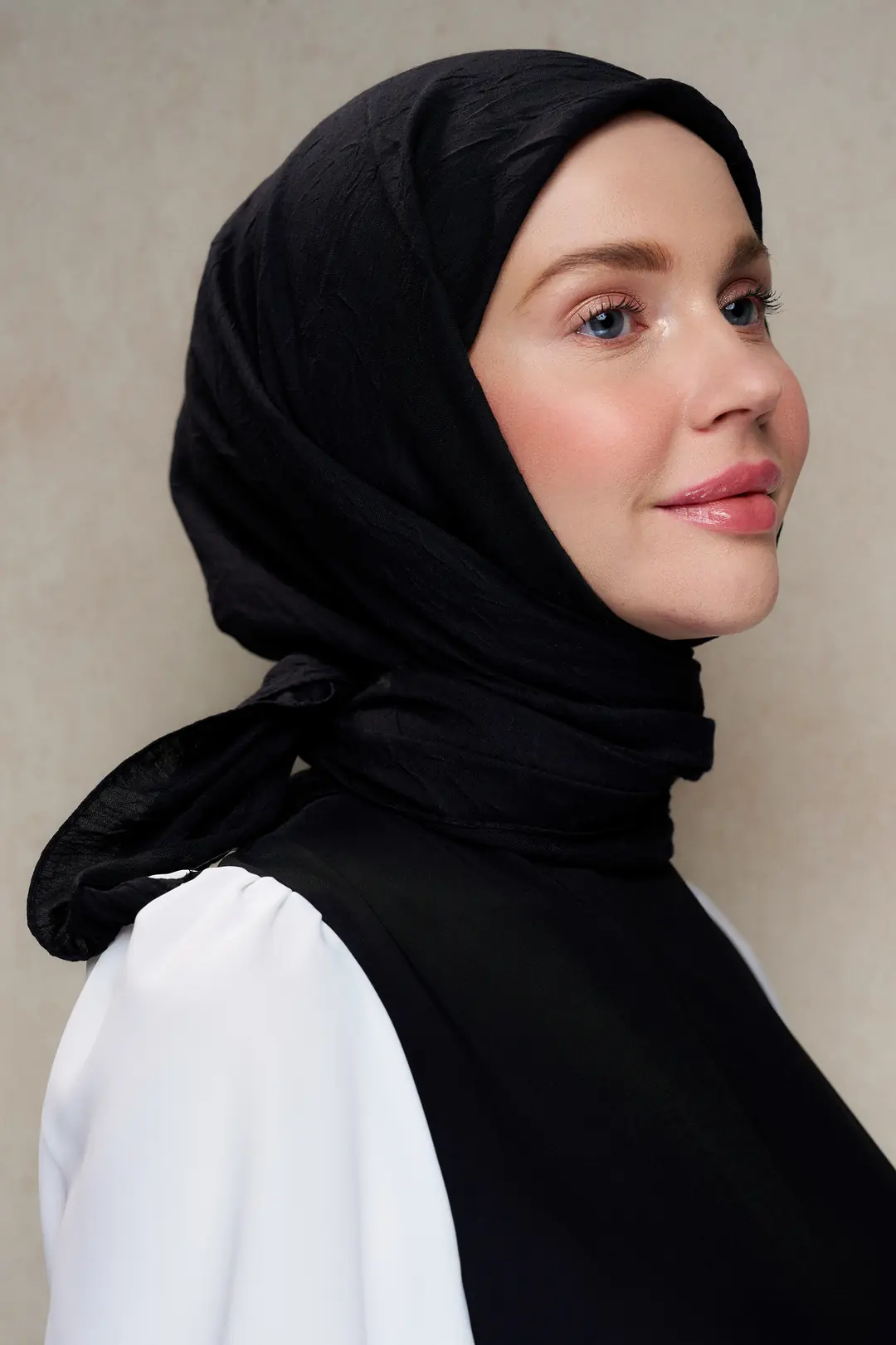 Bambu Kraş Eşarp / Siyah