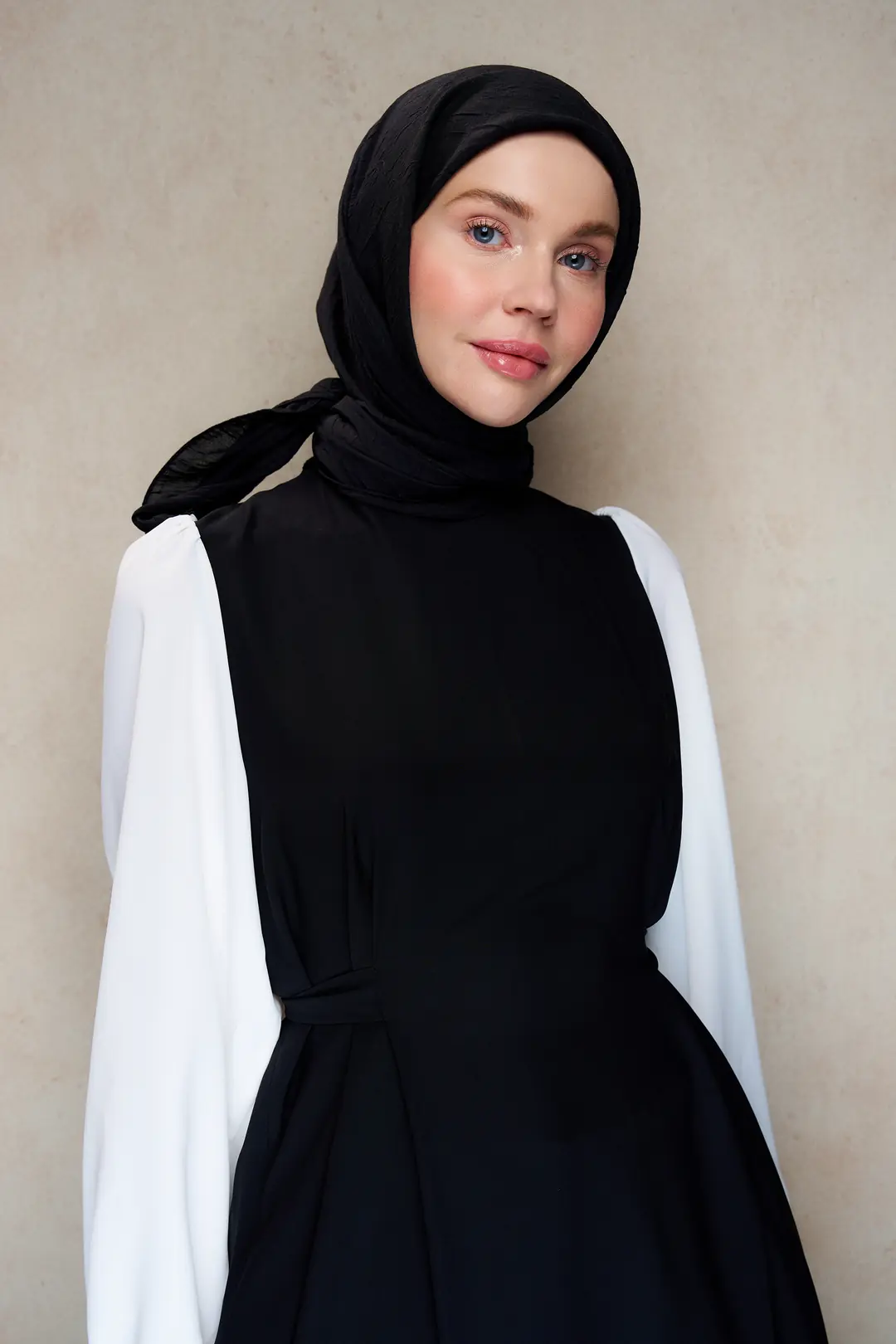 Bambu Kraş Eşarp / Siyah