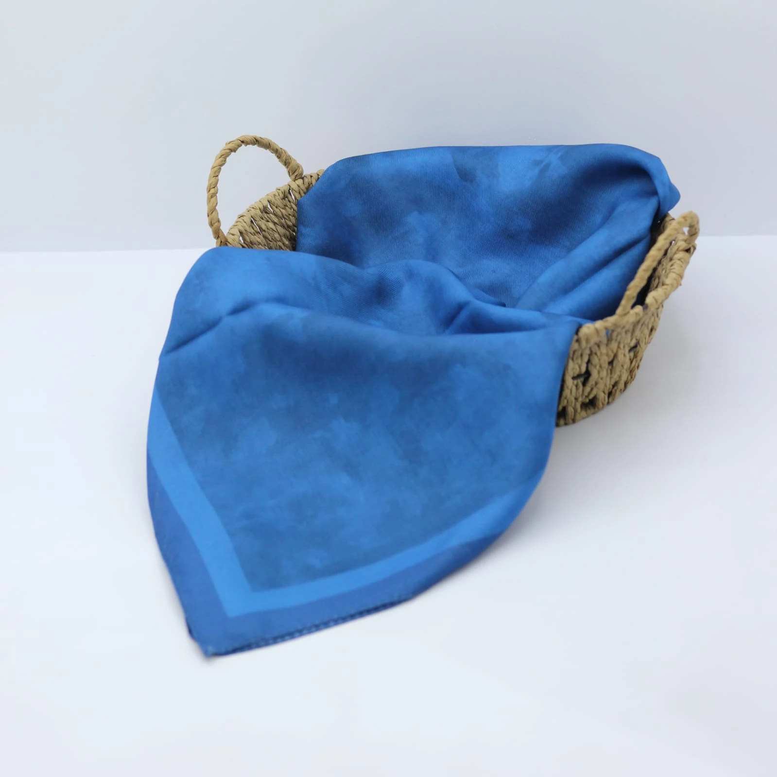 Pamuklu Soft Eşarp / Petrol Mavi