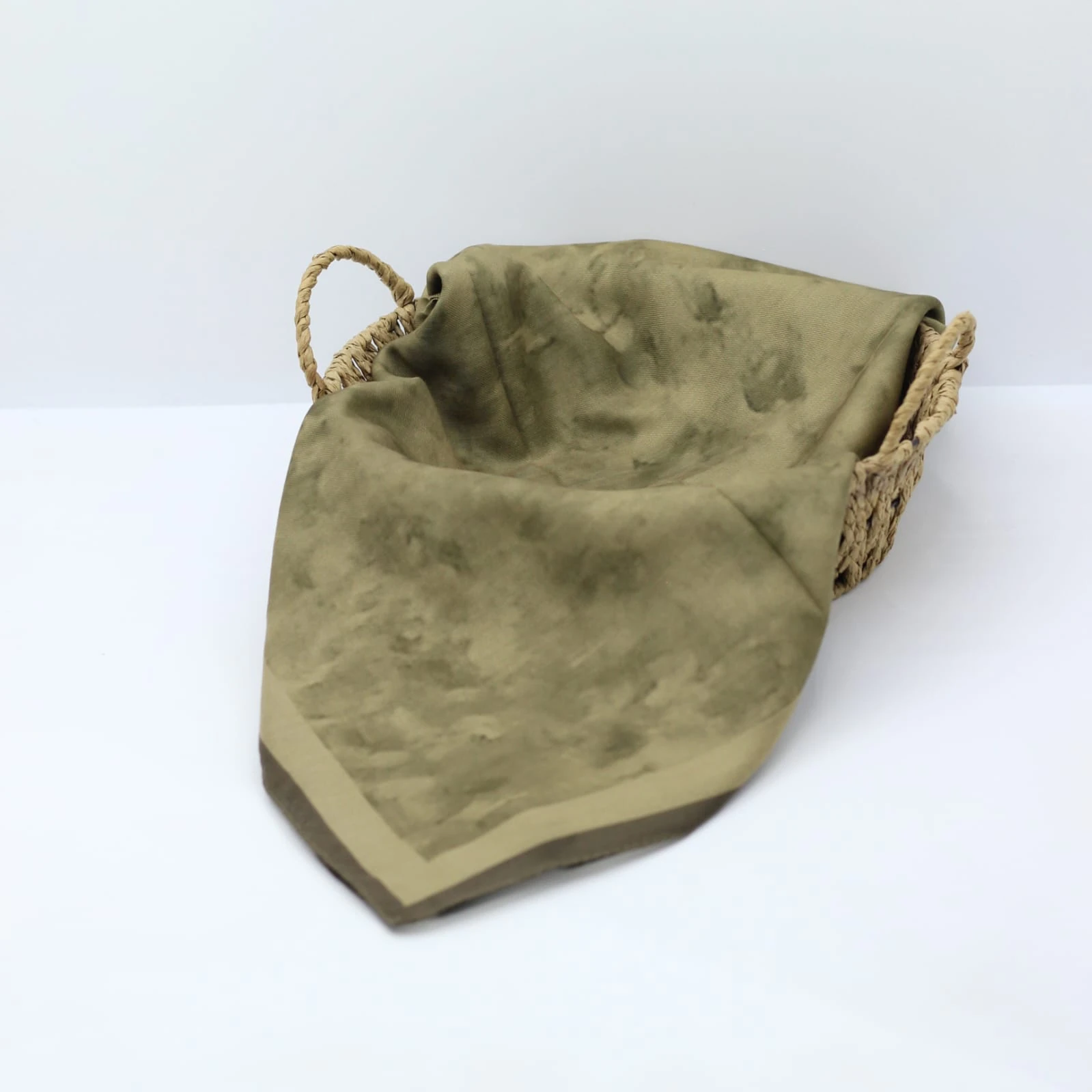 Pamuklu Soft Eşarp / Zeytuni