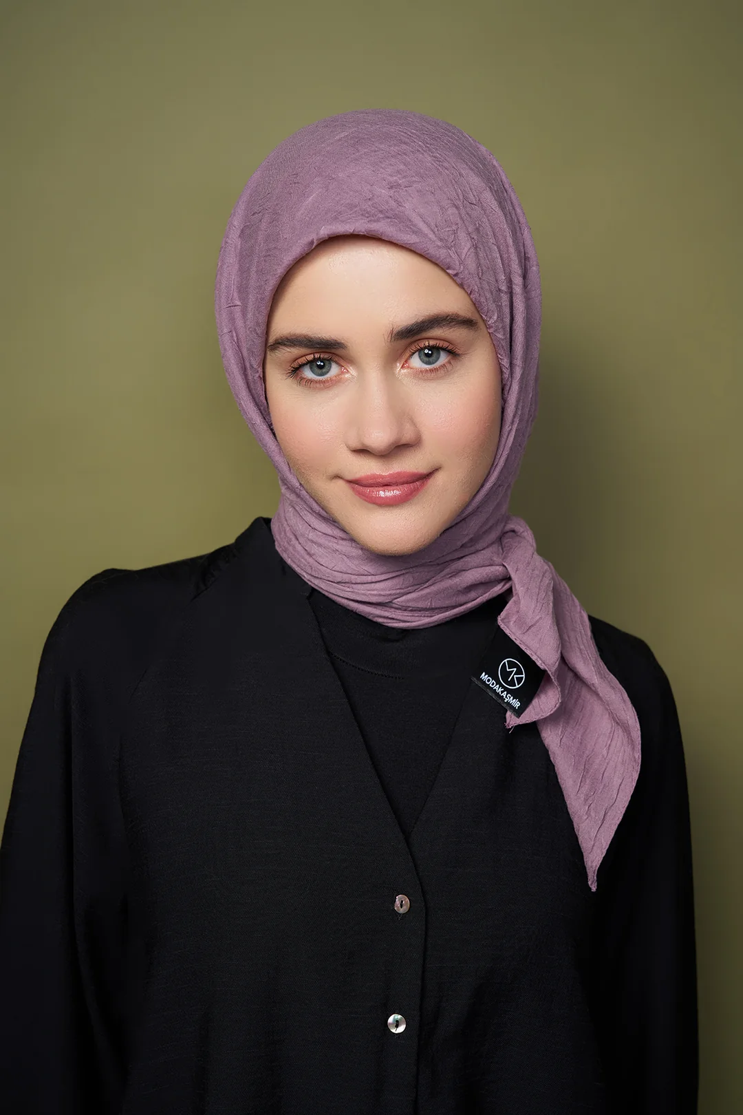 Bambu Kraş Eşarp / Vintage Rose