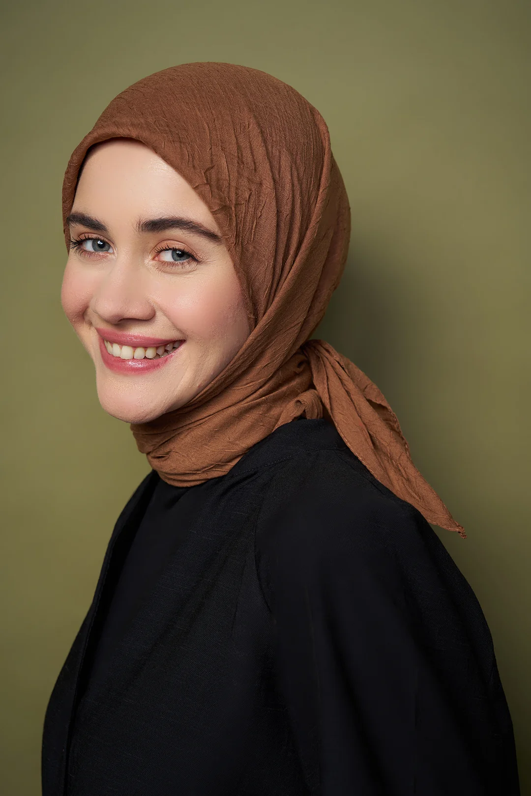 Bambu Kraş Eşarp / Sütlü Kahve