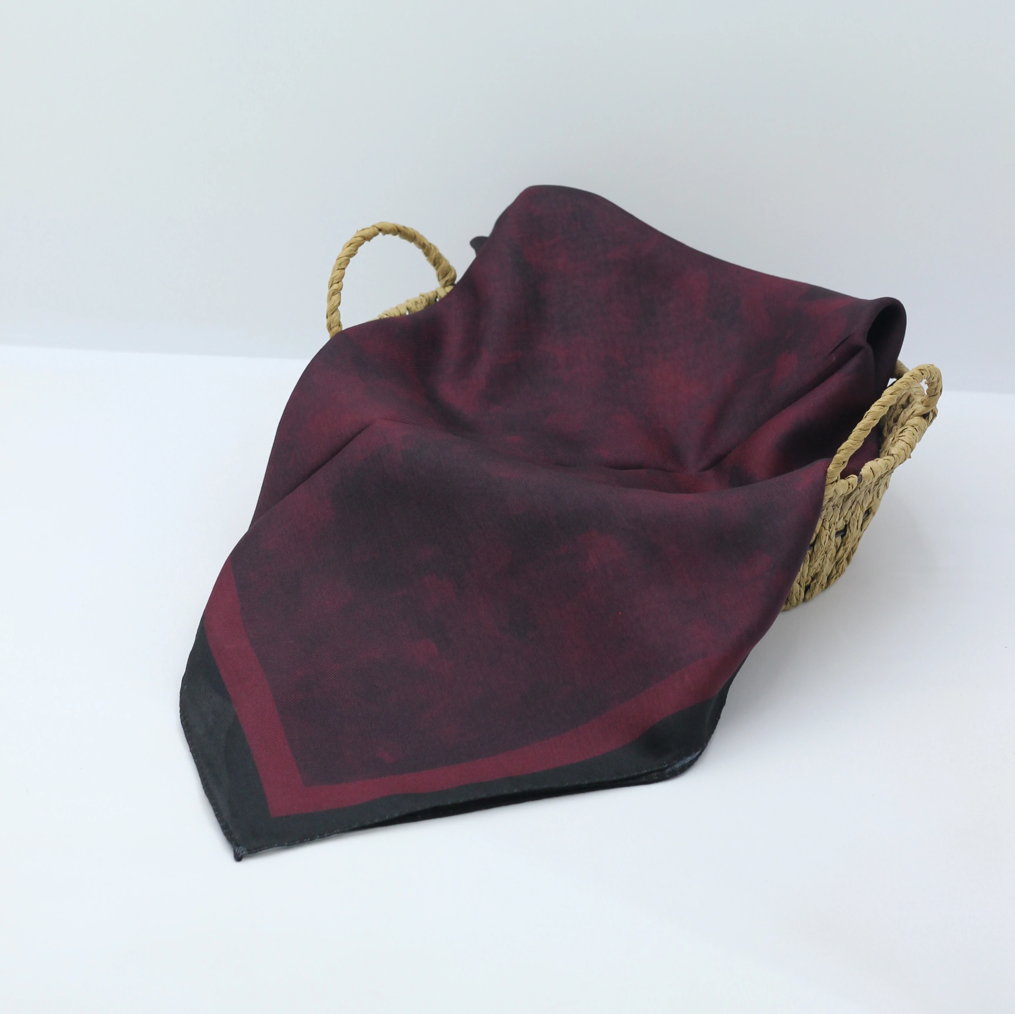 Pamuklu Soft Eşarp / Vişne