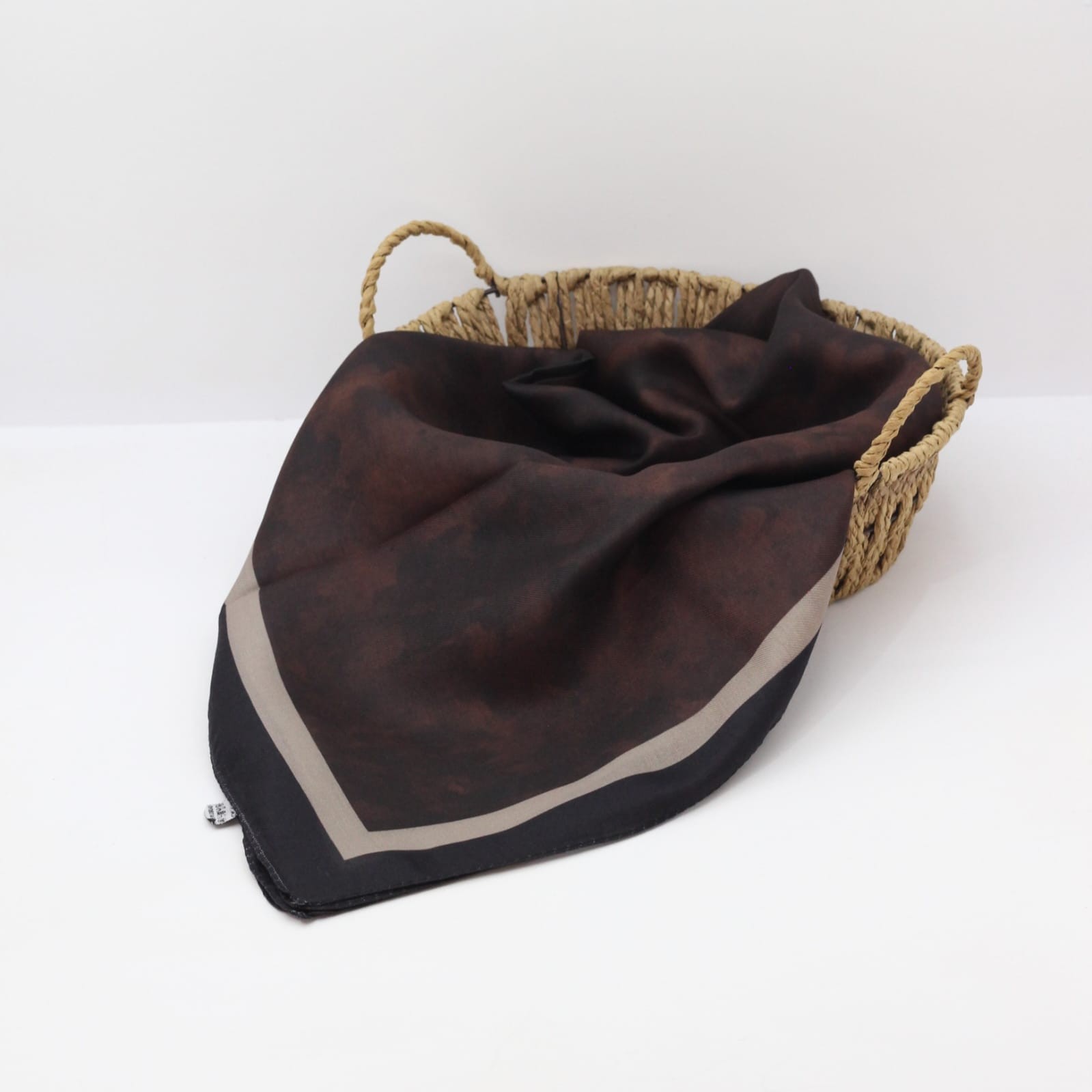 Pamuklu Soft Eşarp / Acı Kahve