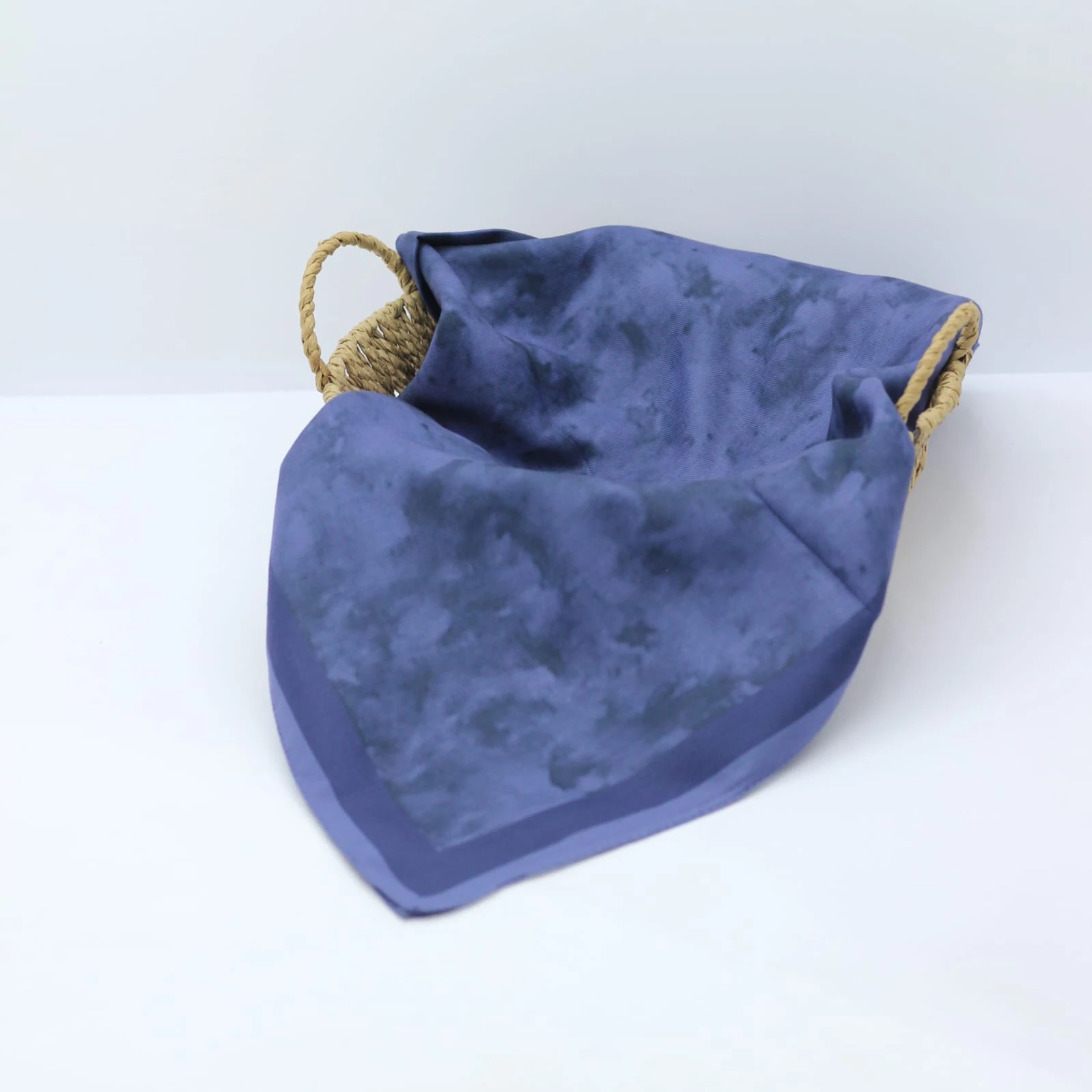 Pamuklu Soft Eşarp / Mavi