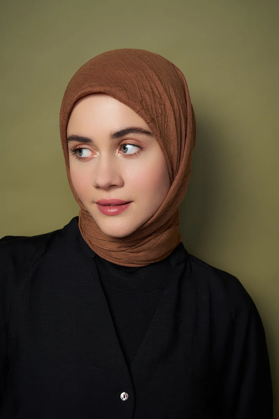 Bambu Kraş Eşarp / Sütlü Kahve