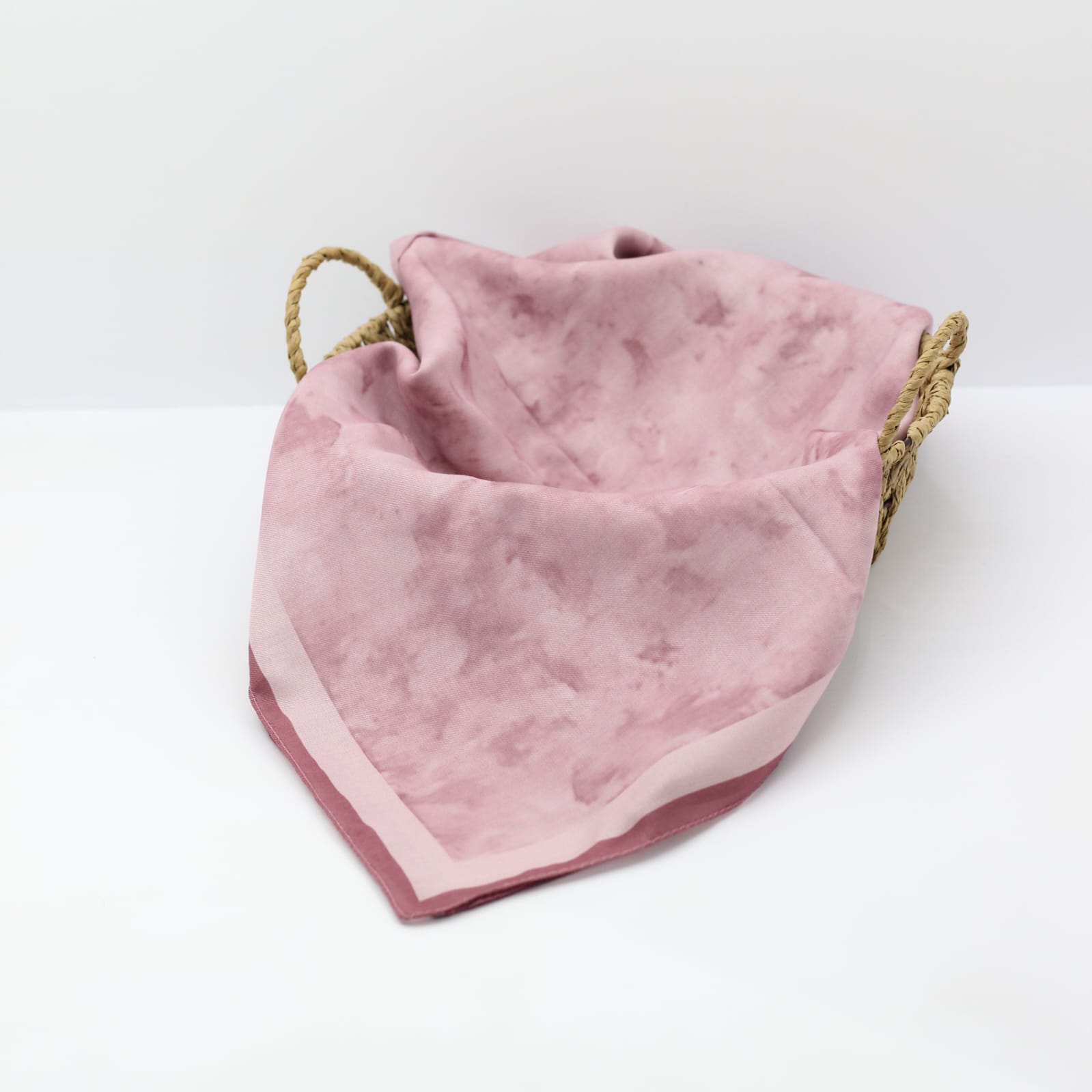 Pamuklu Soft Eşarp / Pudra Pembe