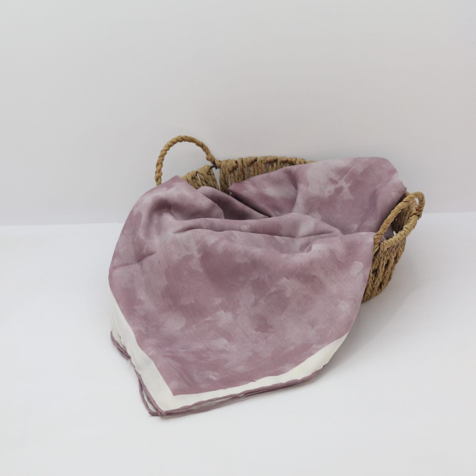 Pamuklu Soft Eşarp / Koyu Pembe