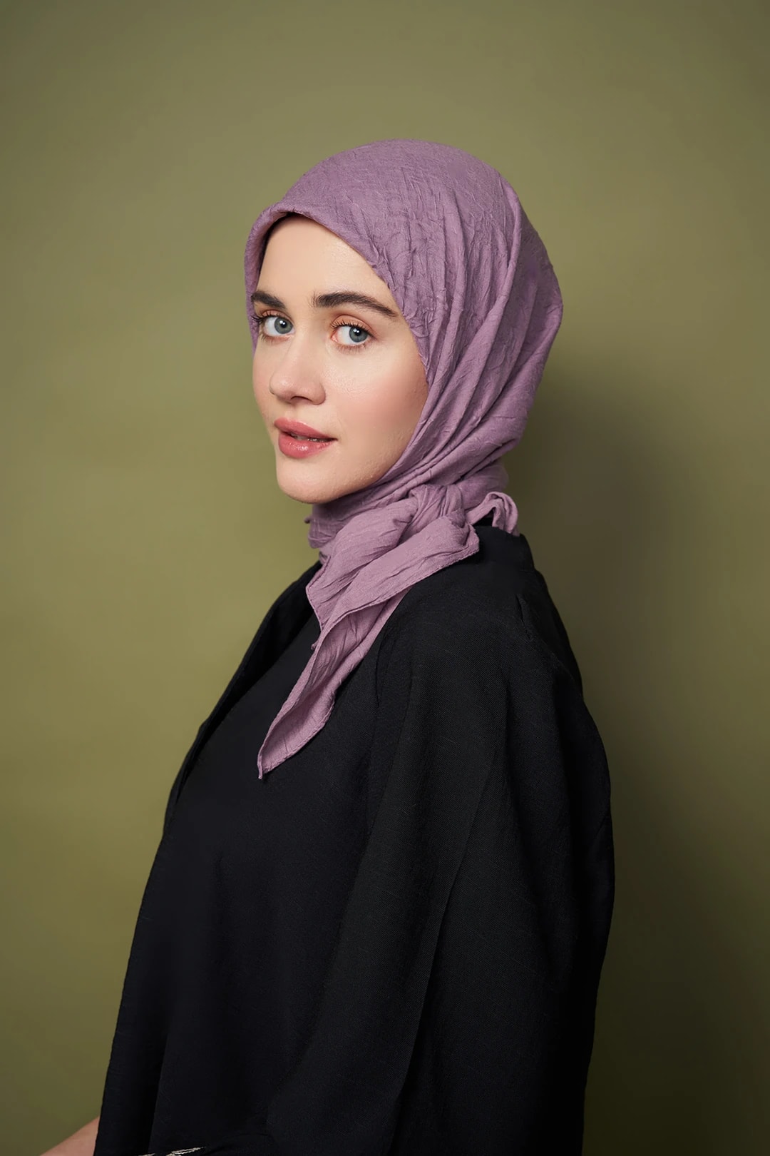 Bambu Kraş Eşarp / Vintage Rose