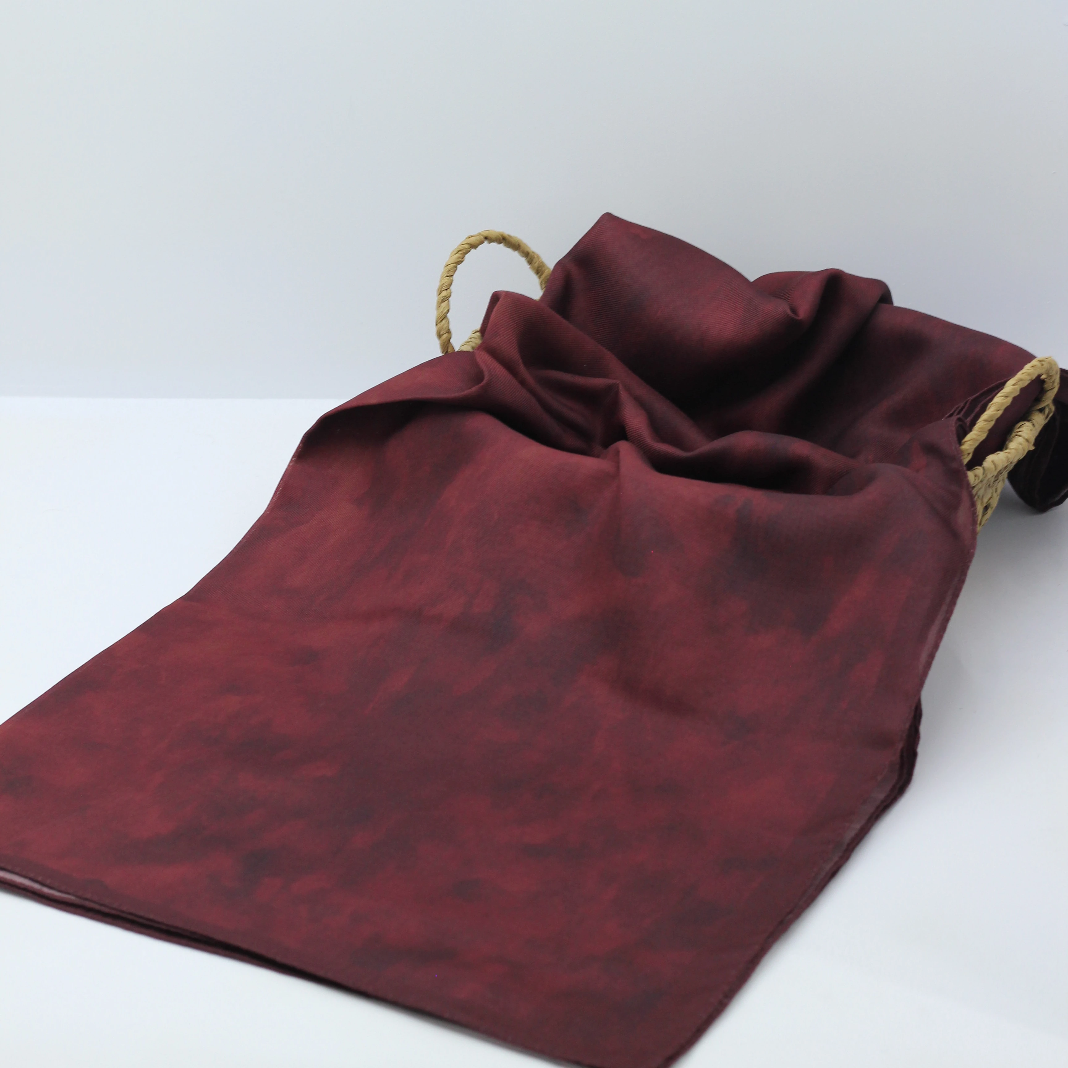 Pamuklu Soft Şal / Bordo