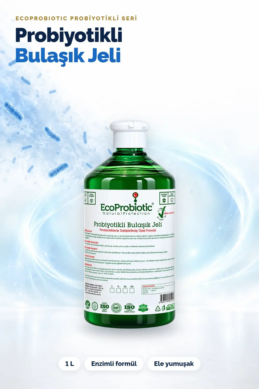 Probiyotikli Bulaşık Jeli 1 L