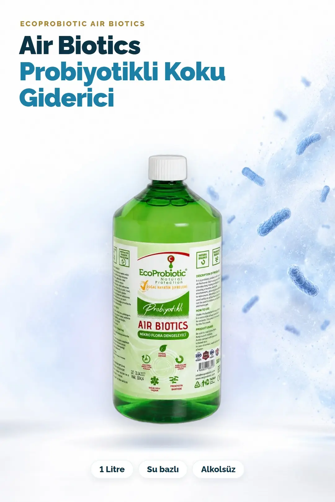 Air Biotics Probiyotikli Koku Giderici 1 Litre