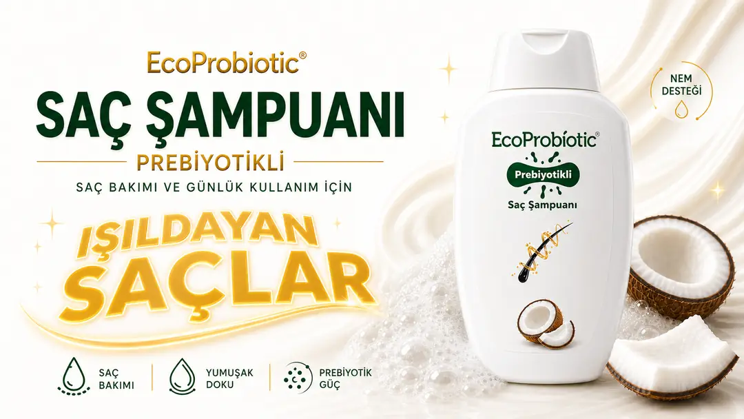EcoProbiotic Prebiyotikli Saç Şampuanı