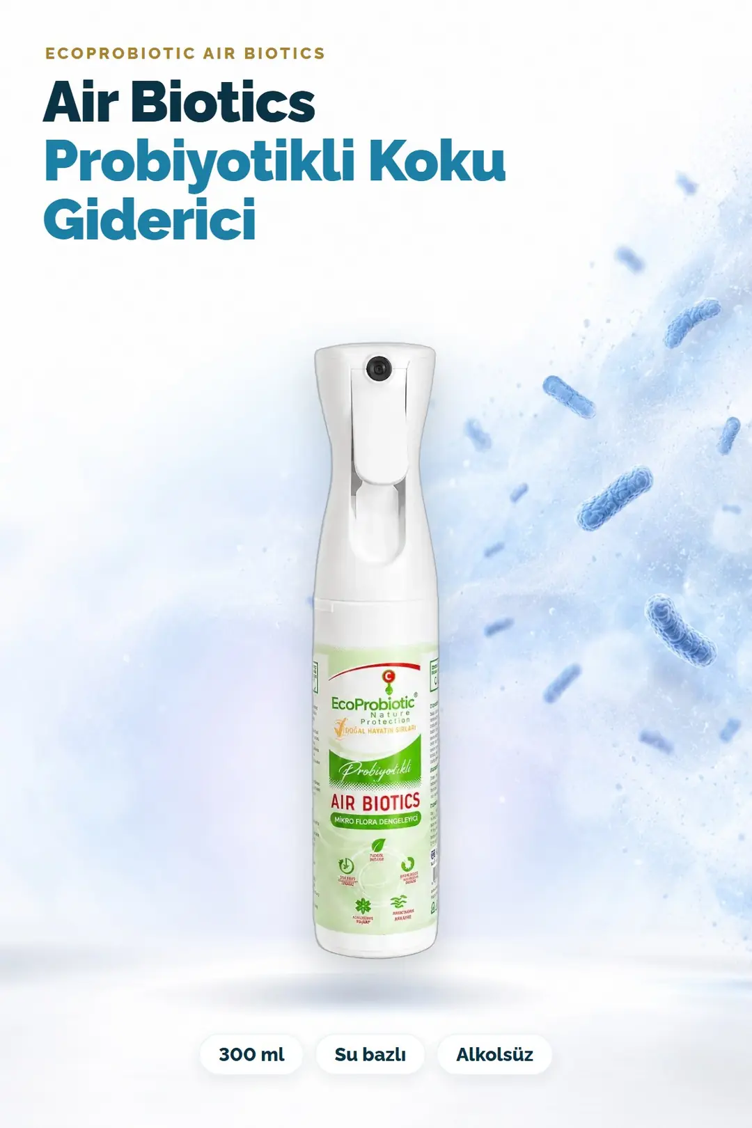 Air Biotics Probiyotikli Koku Giderici 300 ml sprey