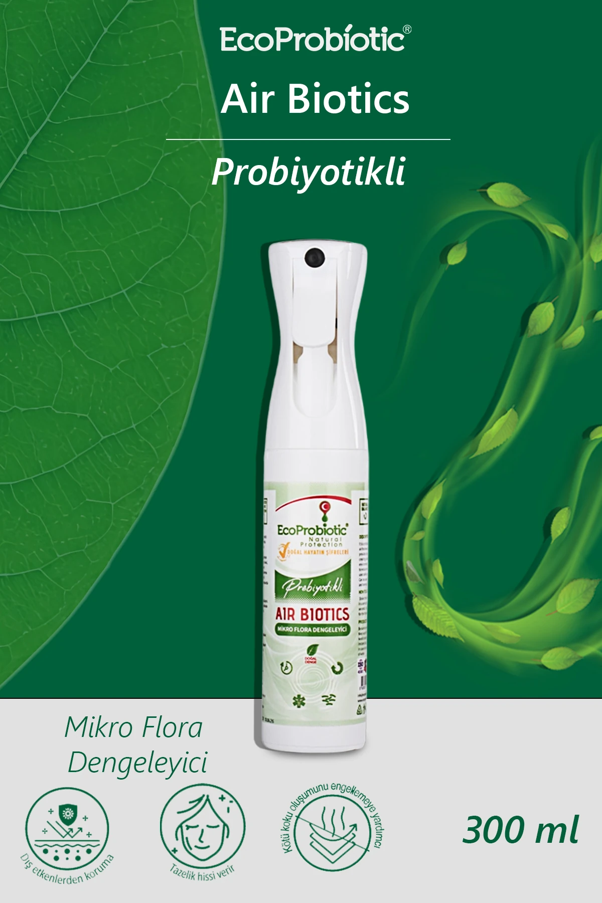 Air Biotics | Probiyotikli Koku Giderici Hava Temizliği | EcoProbiotic