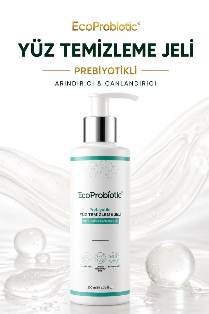 EcoProbiotic Prebiyotikli Yüz Temizleme Jeli