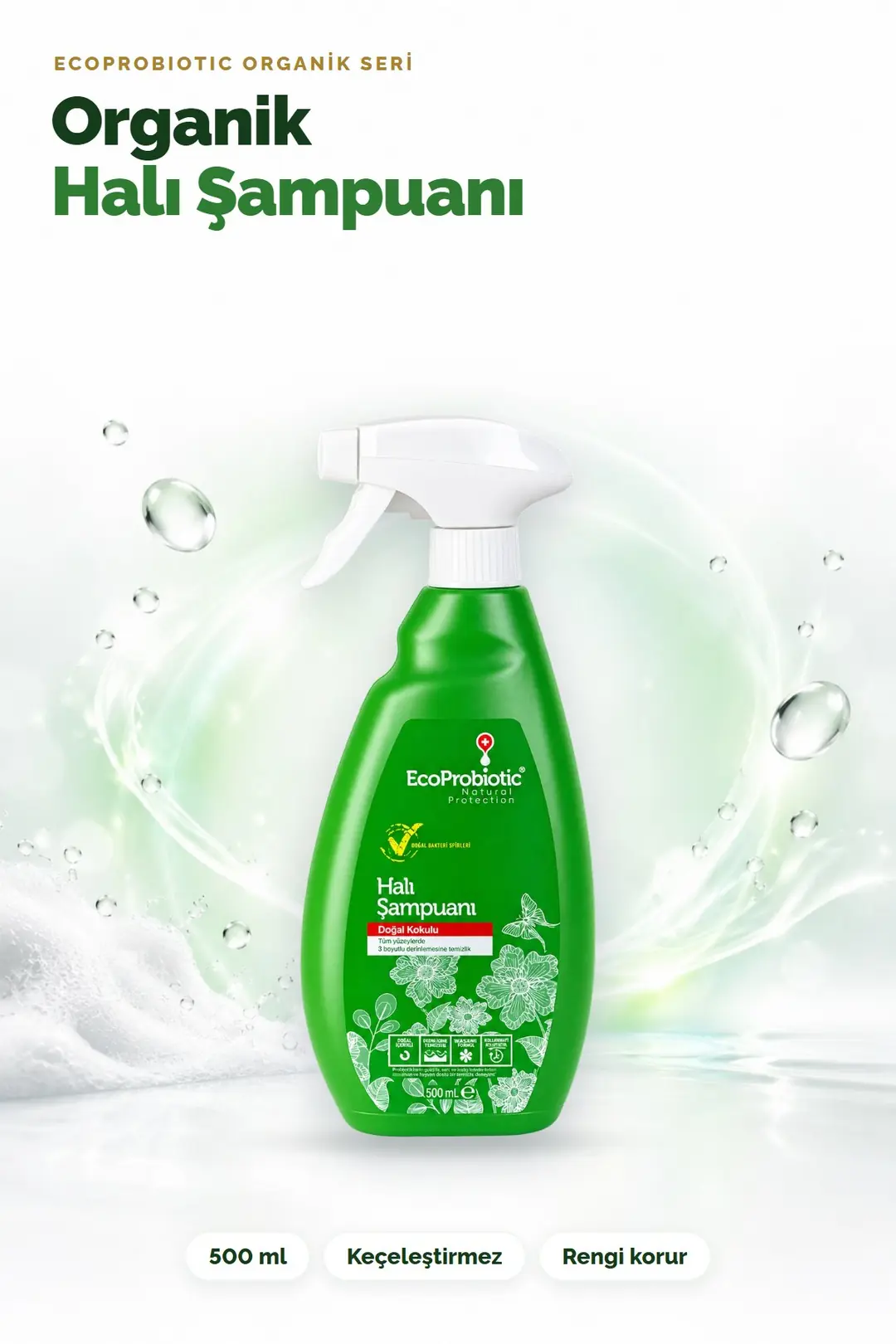 Organik Halı Şampuanı 500 ml