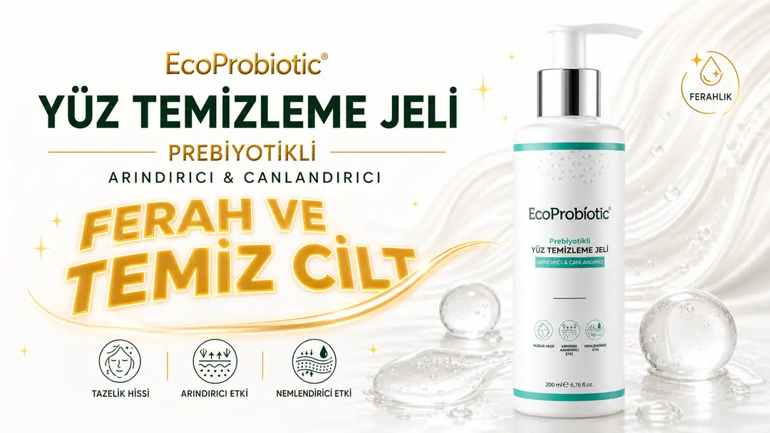EcoProbiotic Prebiyotikli Yüz Temizleme Jeli