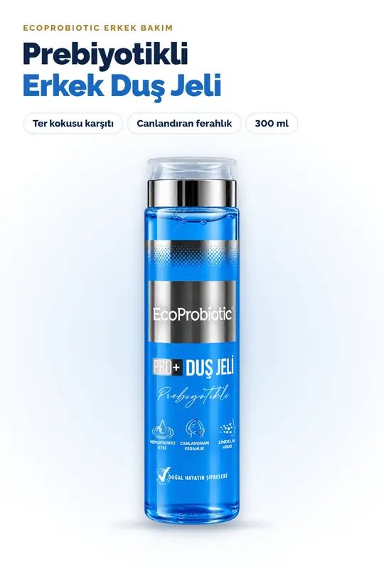 Prebiyotikli Erkek Duş Jeli 300 ml