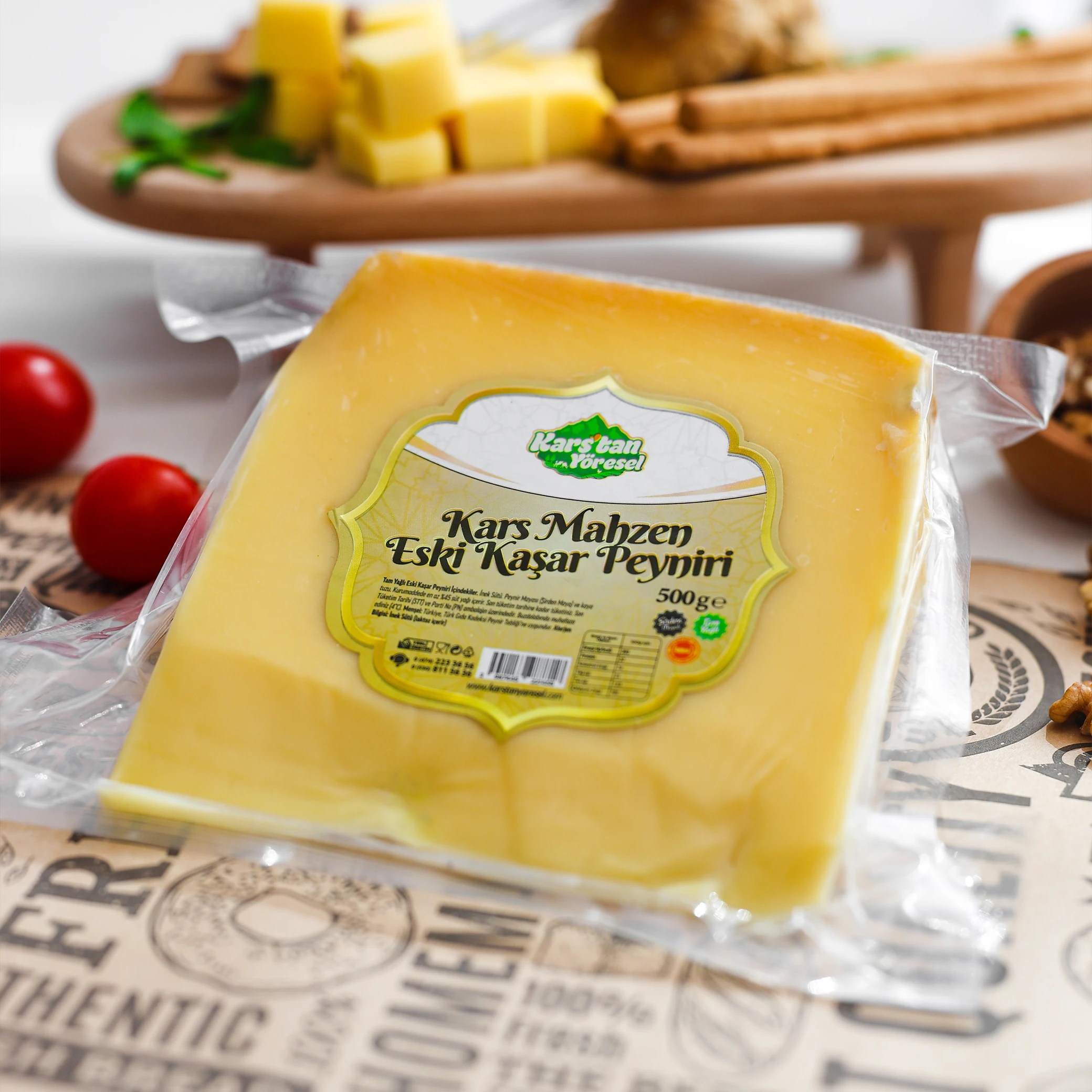 Kars Mahzen Eski Kaşar Peyniri - 500gr