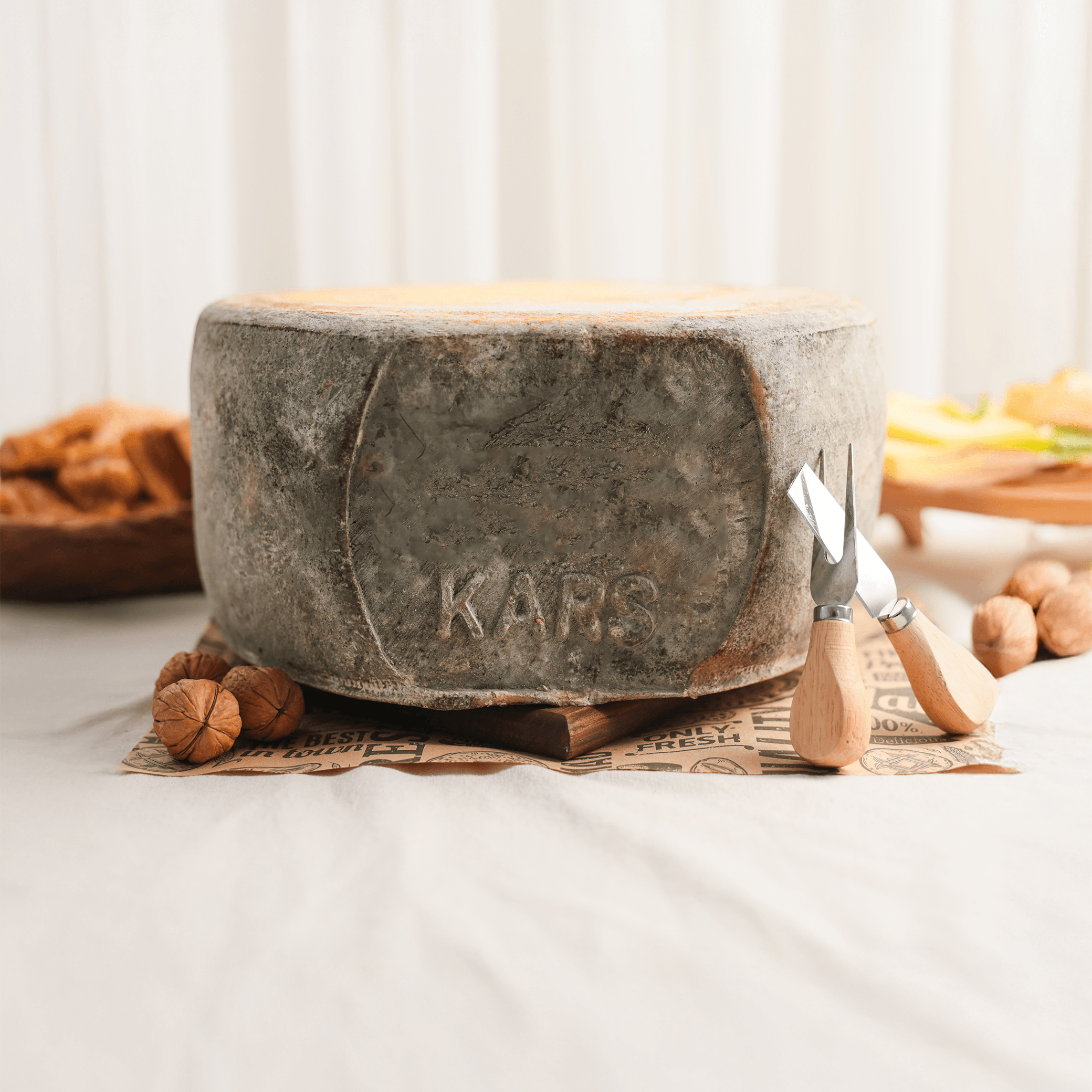 Kars Eski Kaşar Peyniri (TEKER) 11 - 13 KG