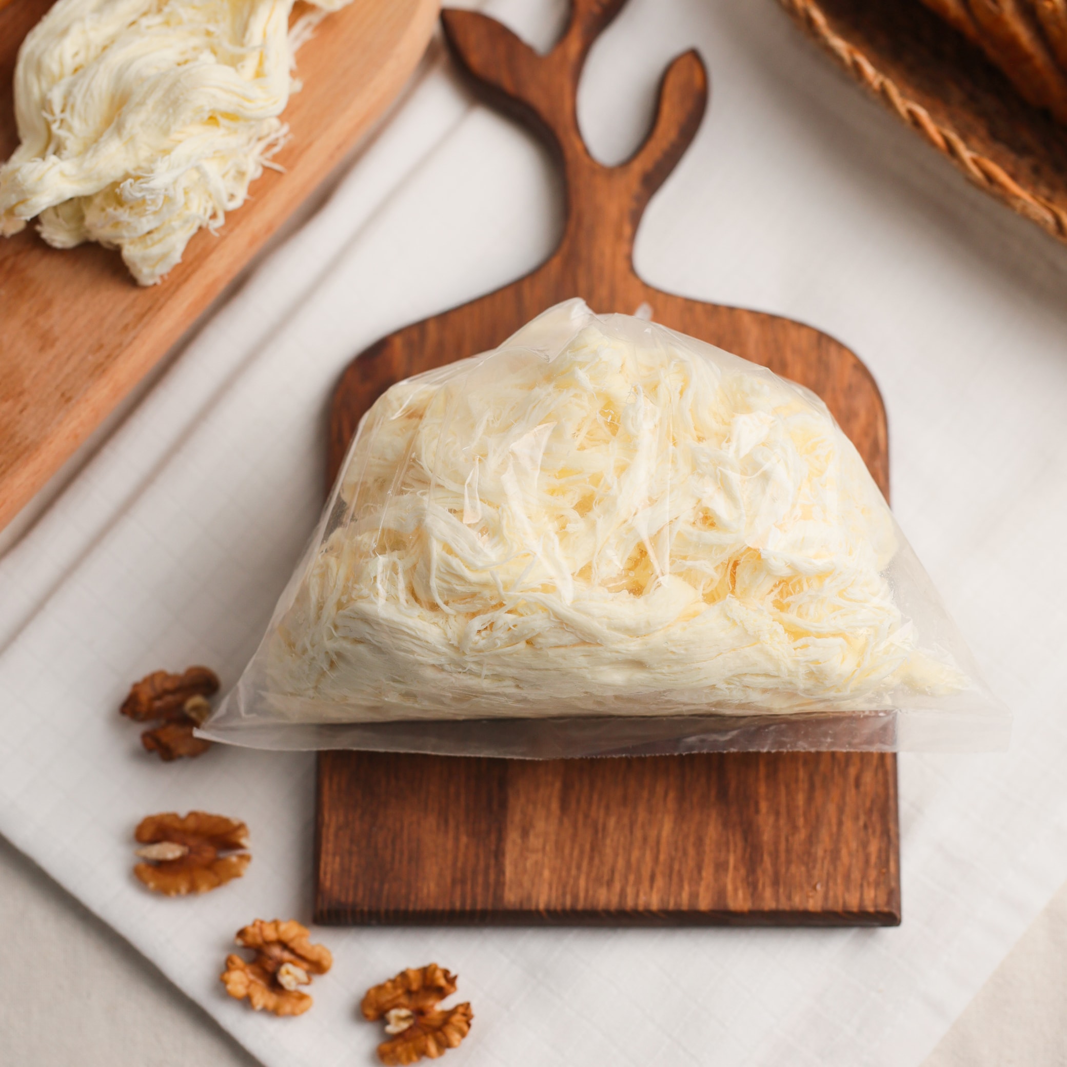 Kars Yağsız Beyaz Çeçil Peyniri - 500gr