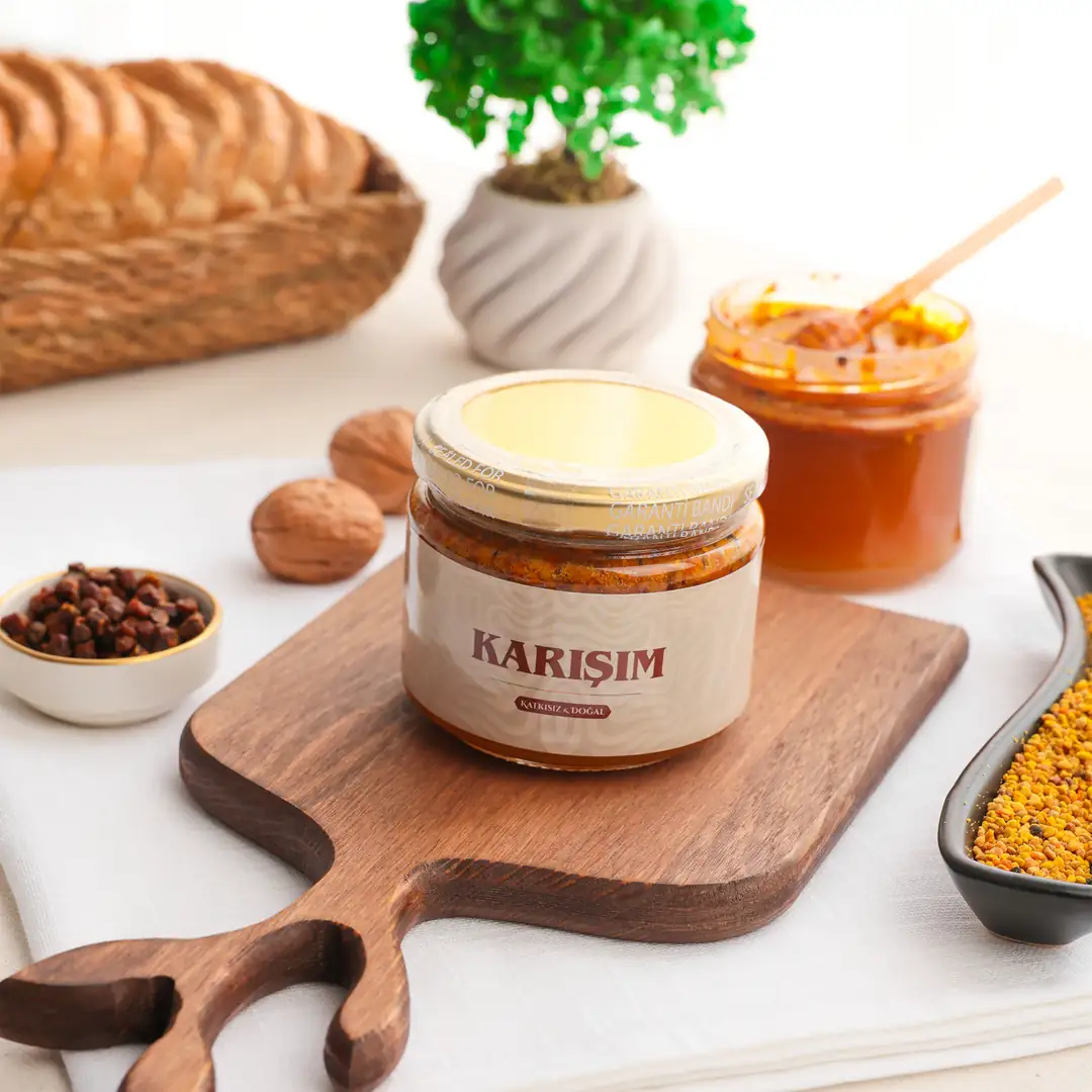 Karışım (Bal, Polen, Arı Ekmeği, Arı Sütü) 450gr